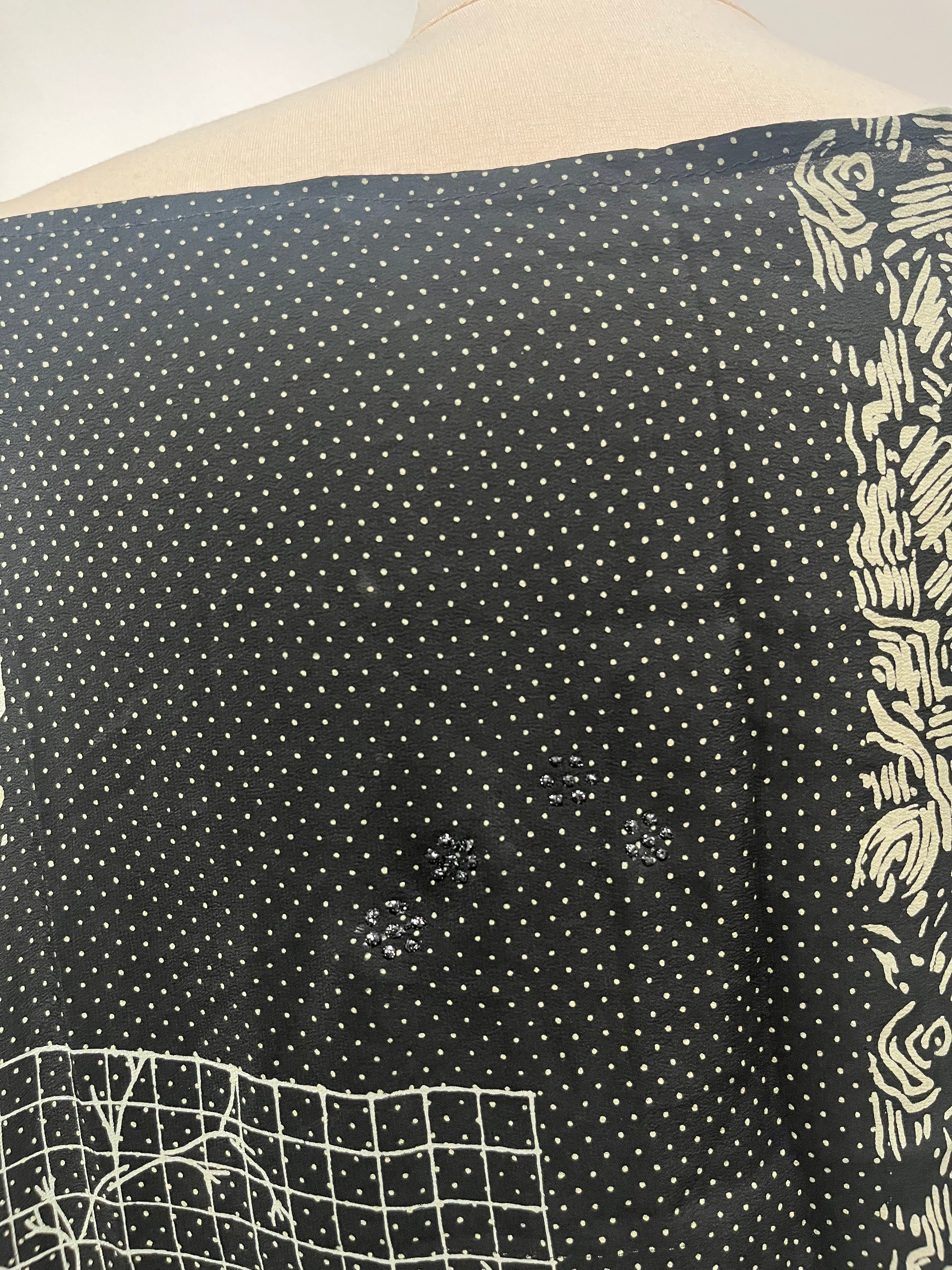 PRC7660 Wabi Sabi Pure Silk One Shoulder Dress