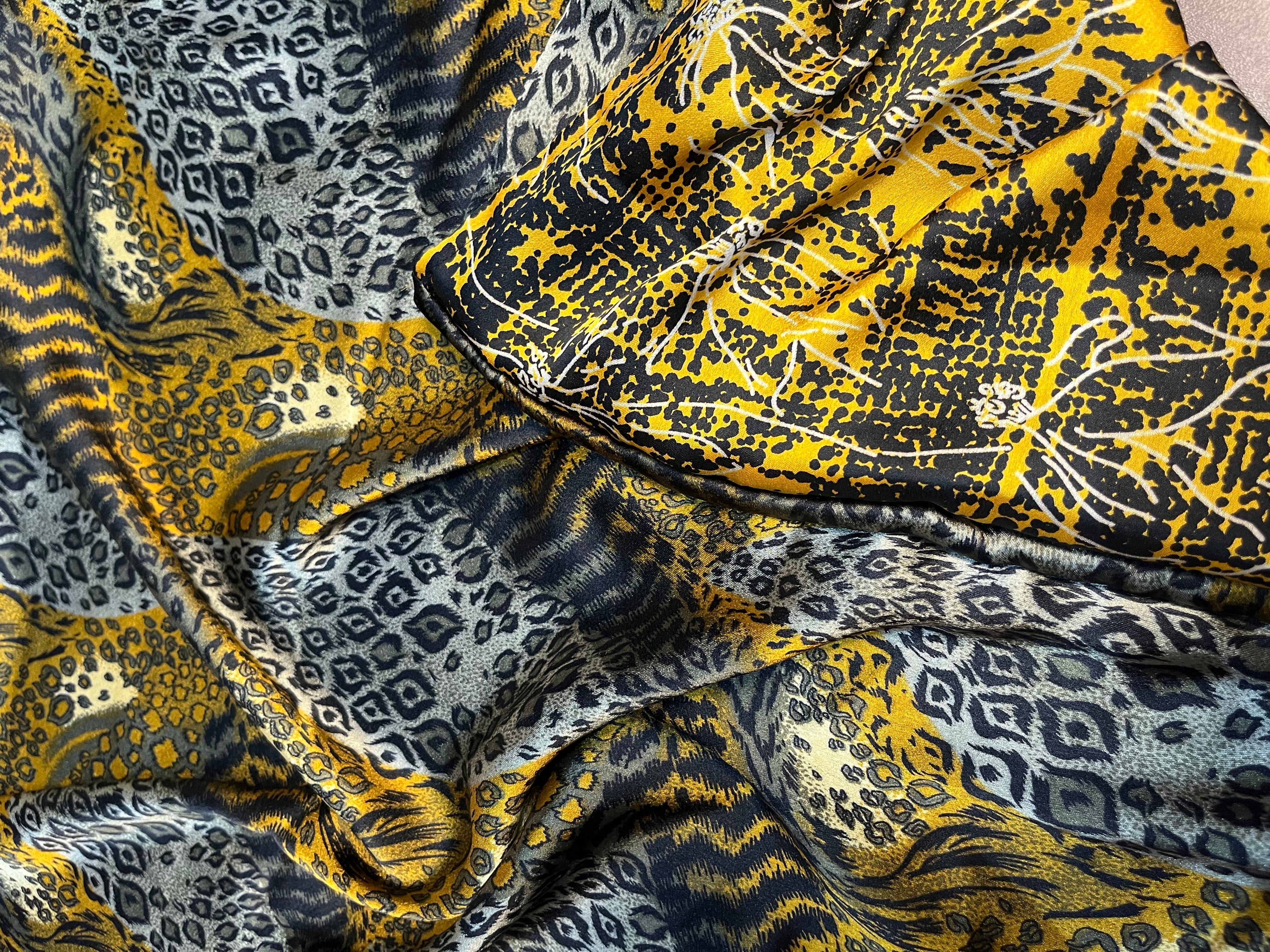 Honey-Marigold Upcycled Pure Silk Satin Pillowcase