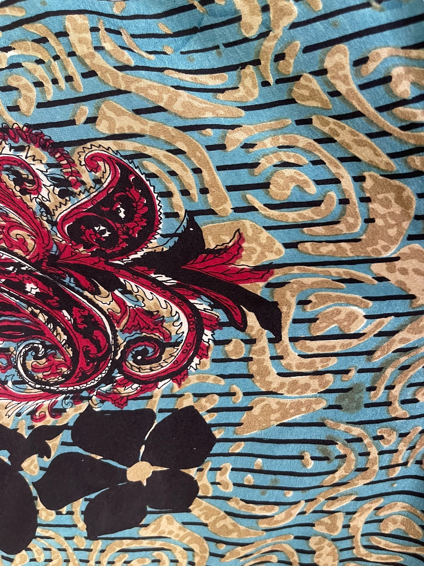 PRC6762 Wabi Sabi Pure Silk Maxi Kaftan