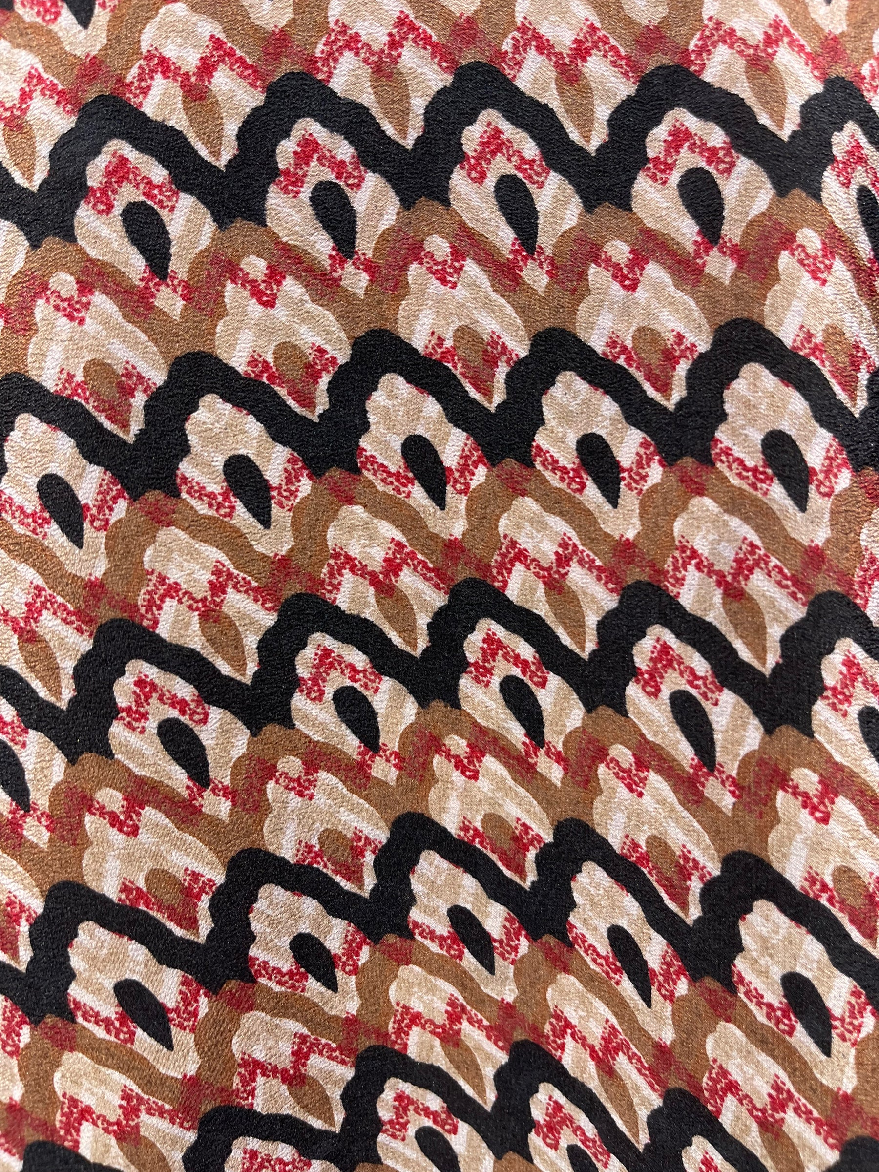 FINAL SALE PRC3728 Avatar Pure Silk Boxy Top