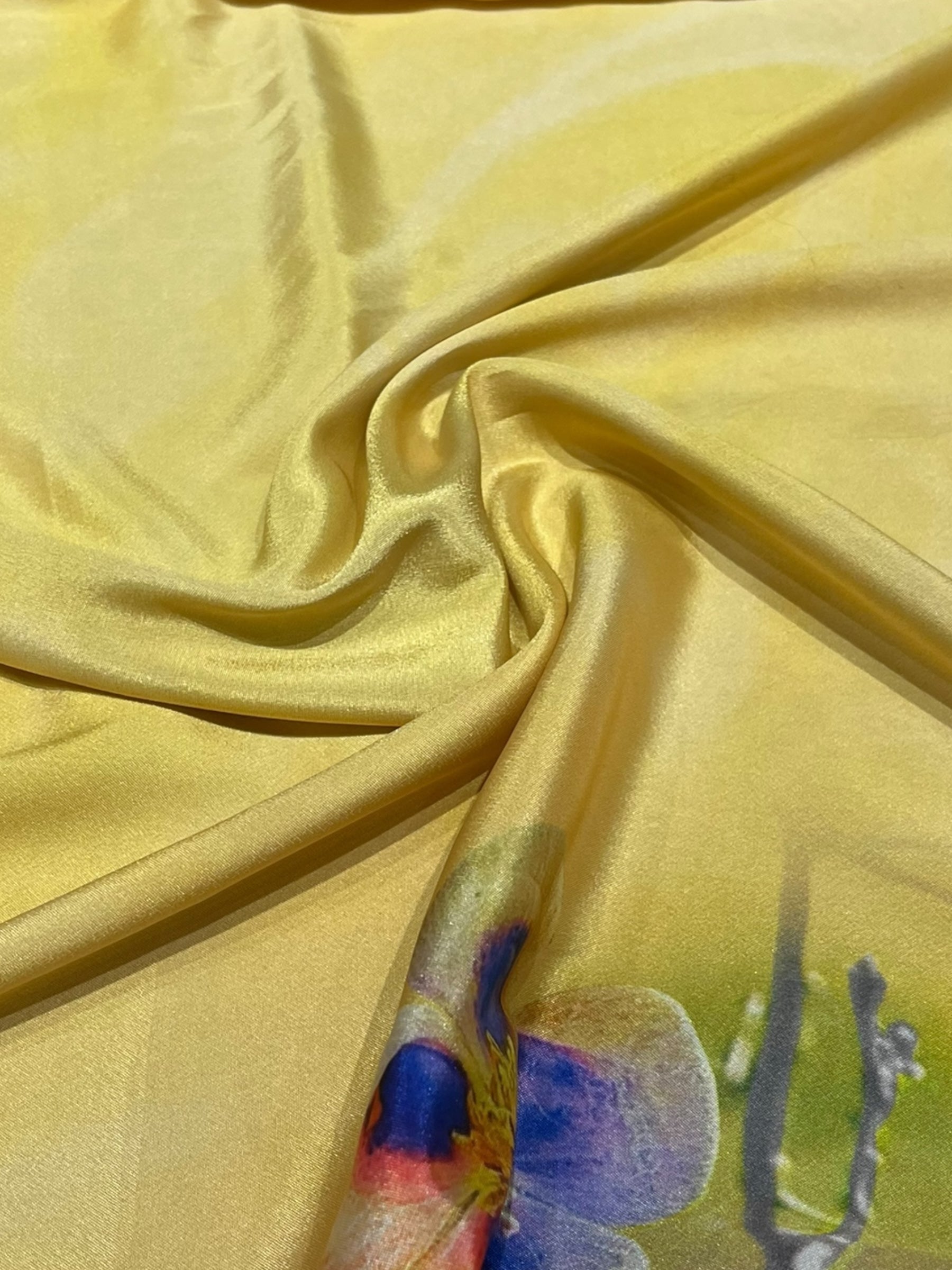Pollen Version A Upcycled Pure Silk Satin Pillowcase