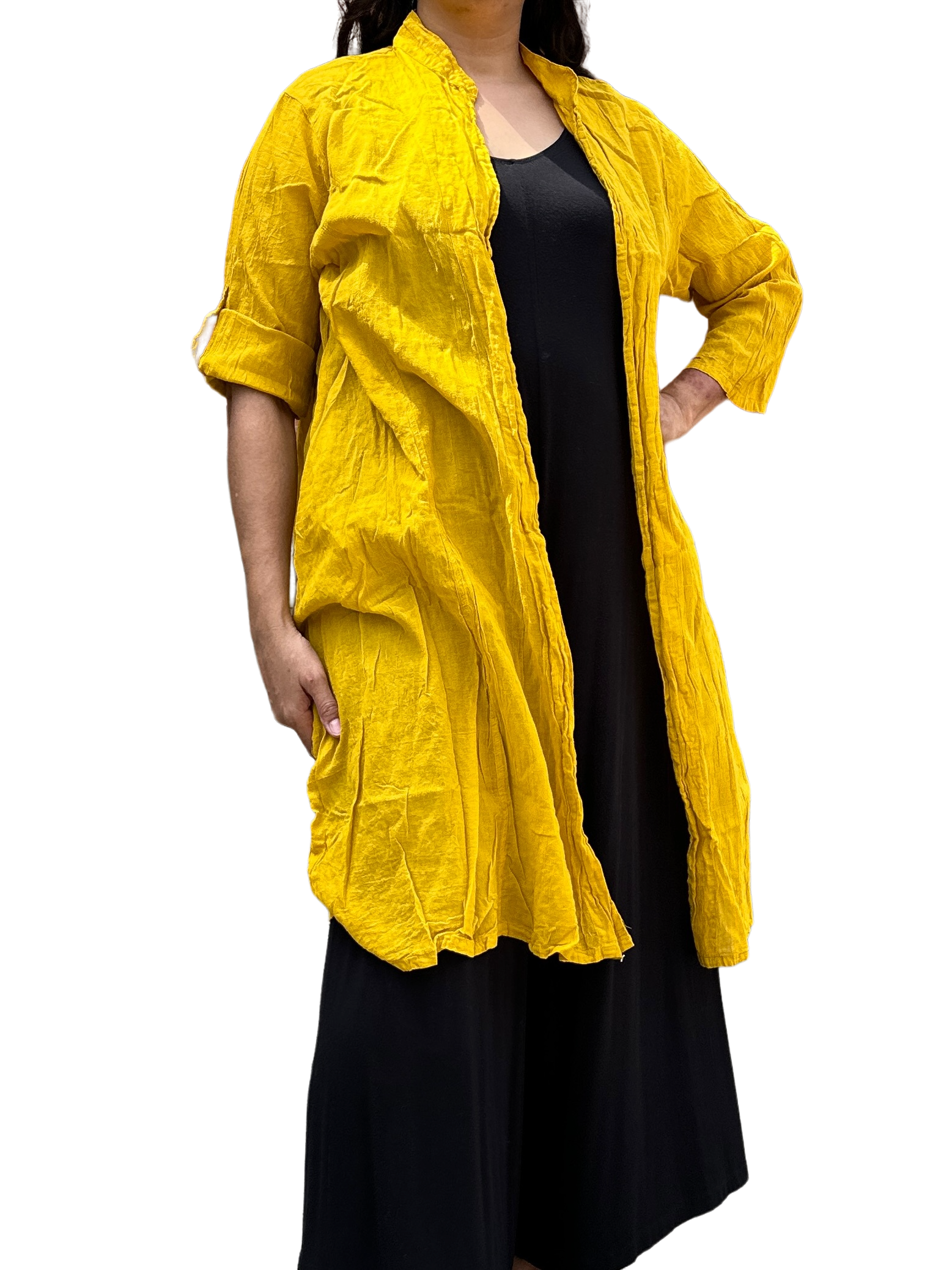 Sunflower Cotton Voile Cardigan