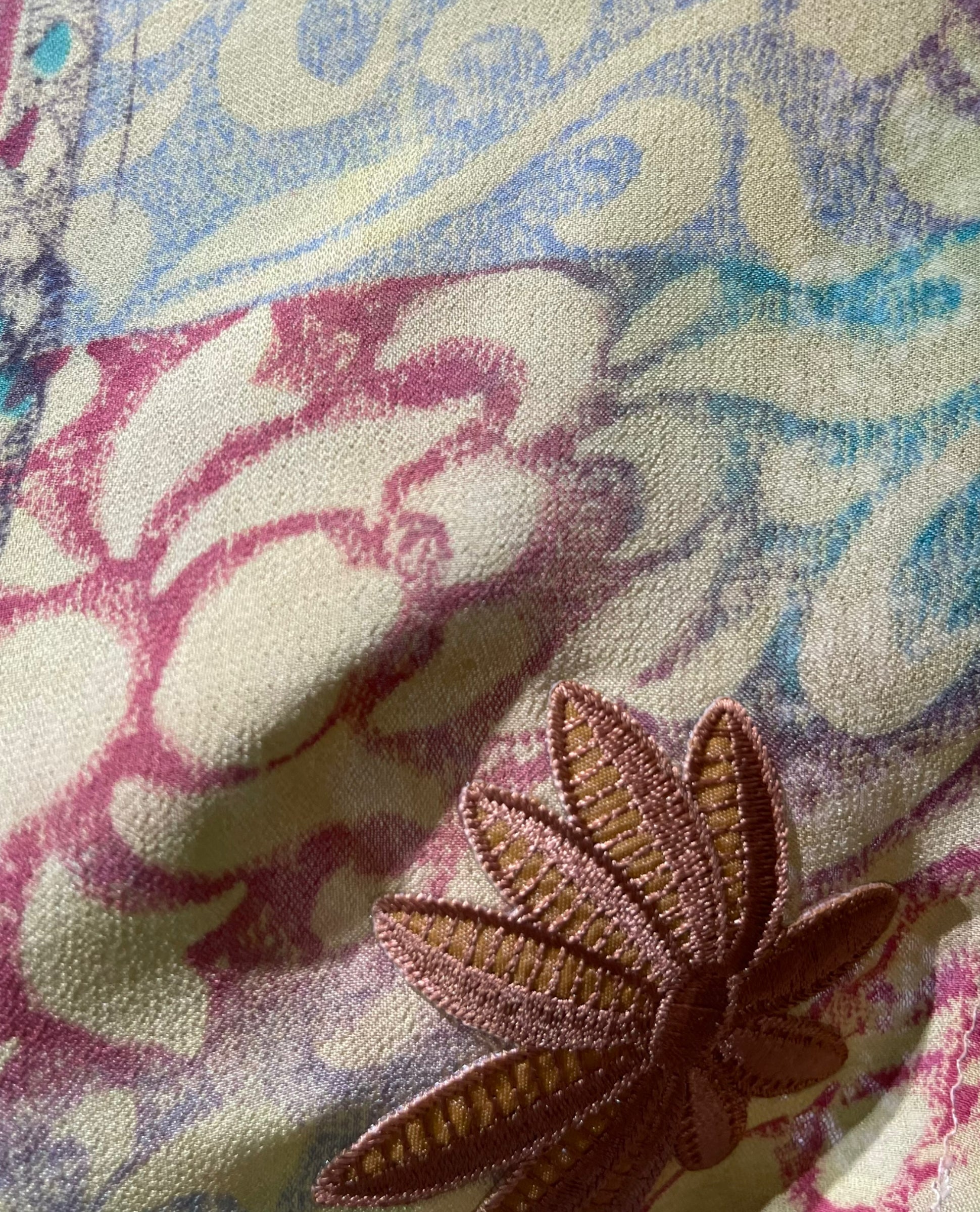 FINAL SALE PRC2014A Avatar Pure Silk Boxy Top