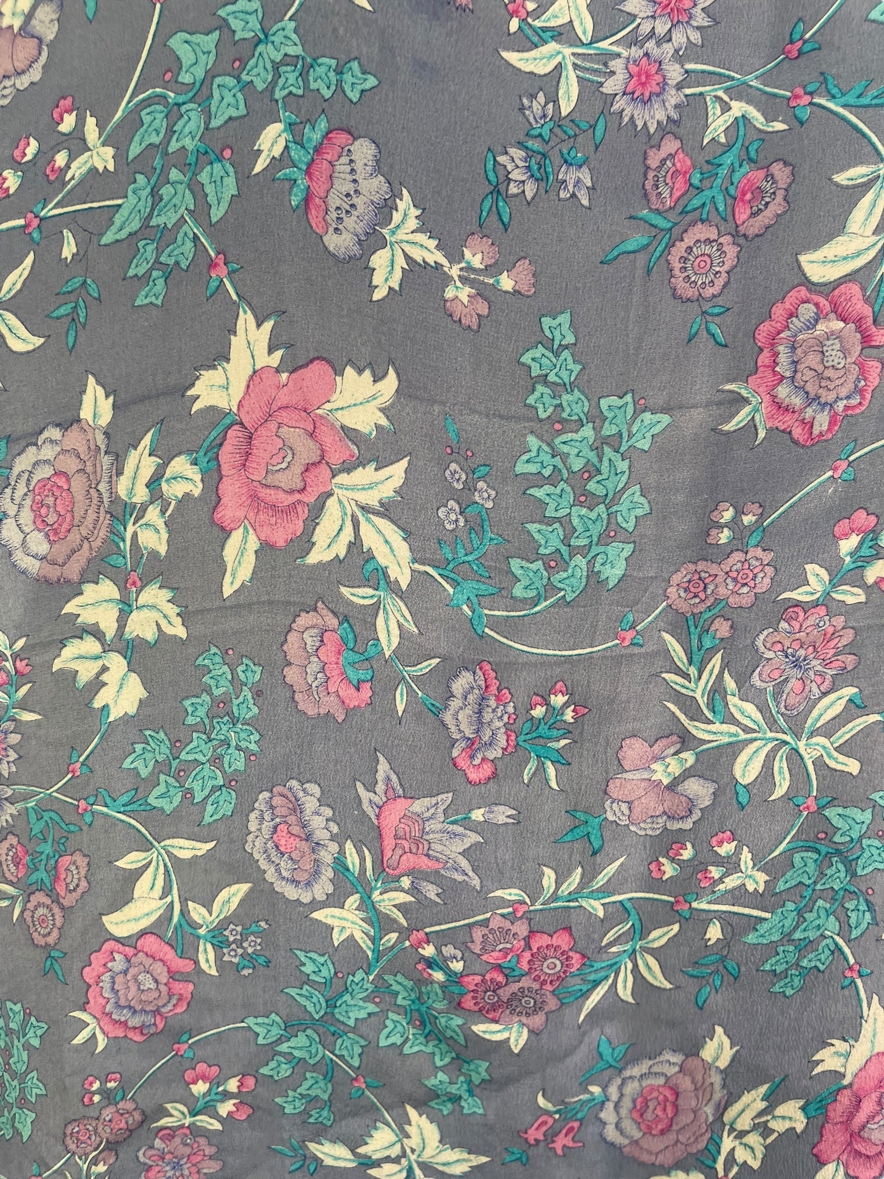 PRC7167 Avatar Pure Silk Long Tunic with Side Ties