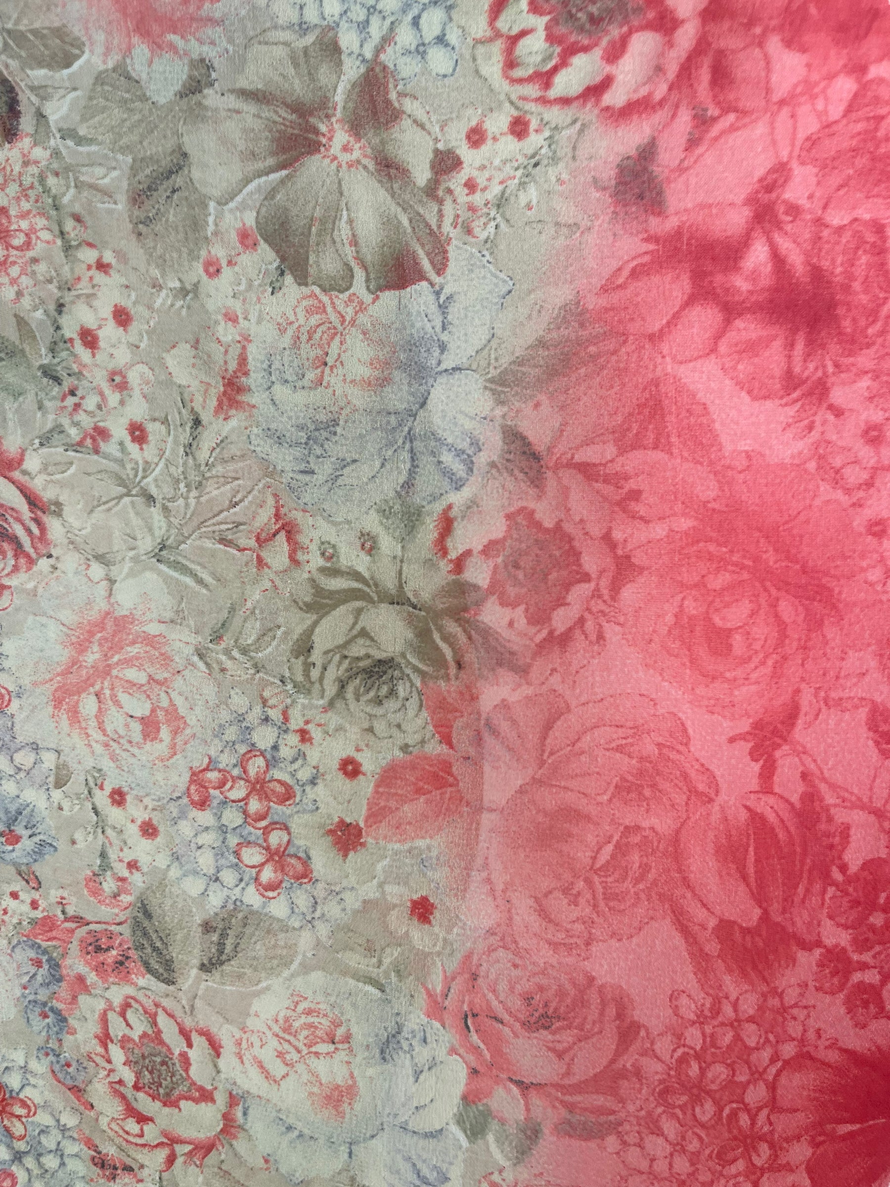 PRG6523 Sheer Avatar Pure Silk Waterfall Top