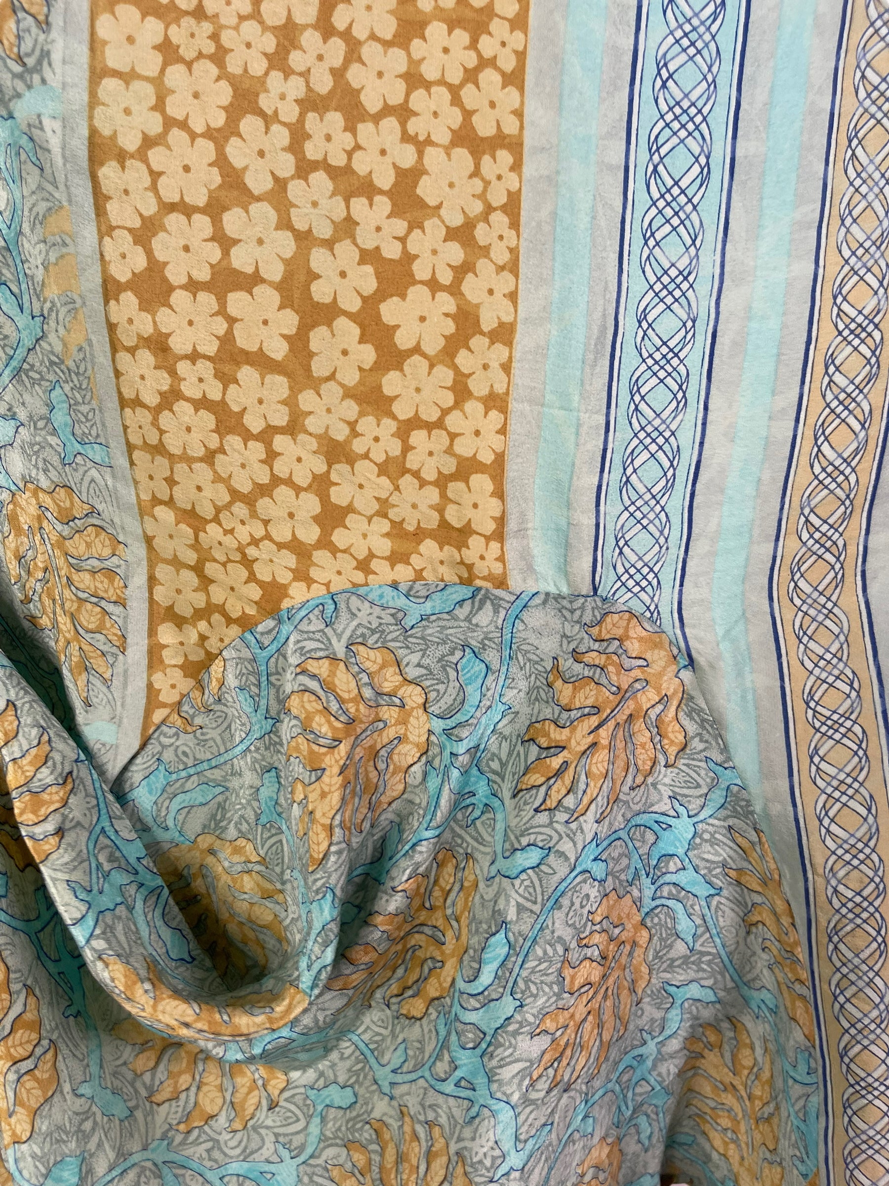 PRC6536 Avatar Pure Silk Self Pocket Tunic Dress