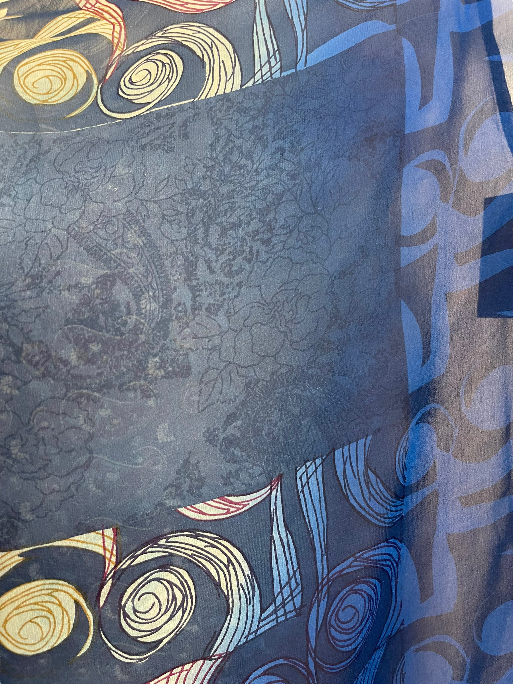 STAFF HOLDS PRG6282 Sheer Wabi Sabi Pure Silk Cardigan