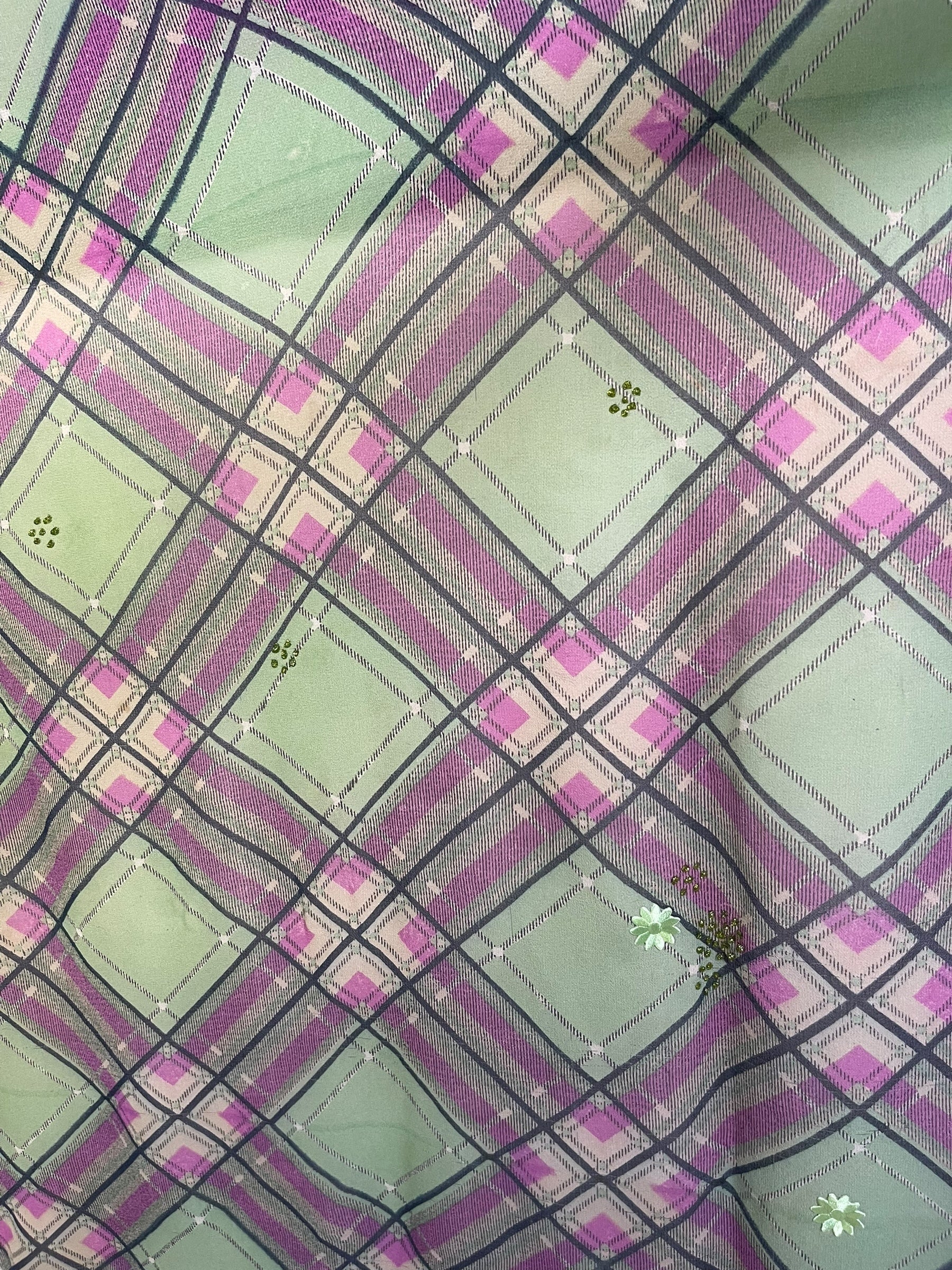 PRG6929 Sheer Wabi Sabi Pure Silk Hi Lo Top