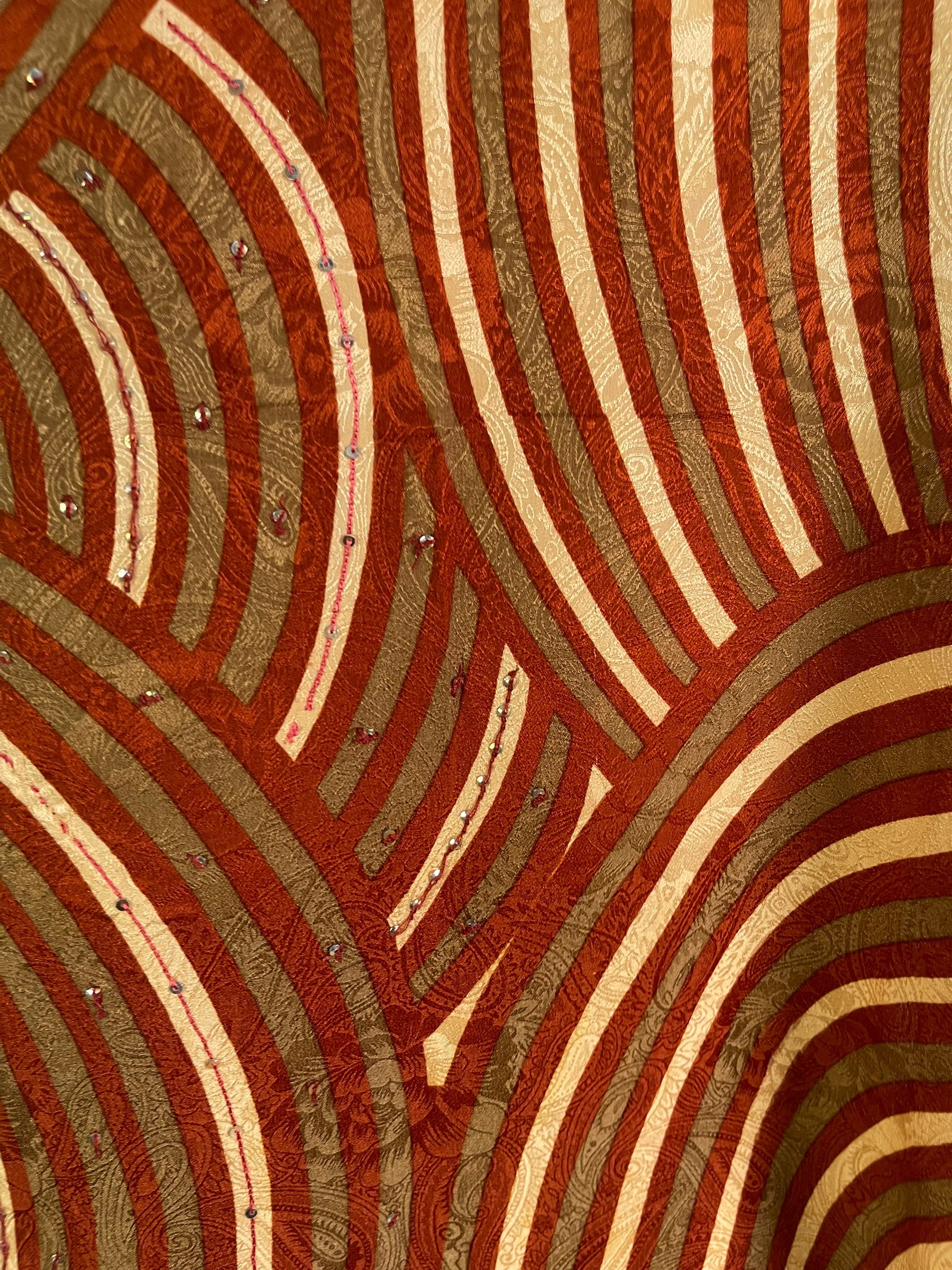 PRC6493 Avatar Pure Silk Side Slit Top