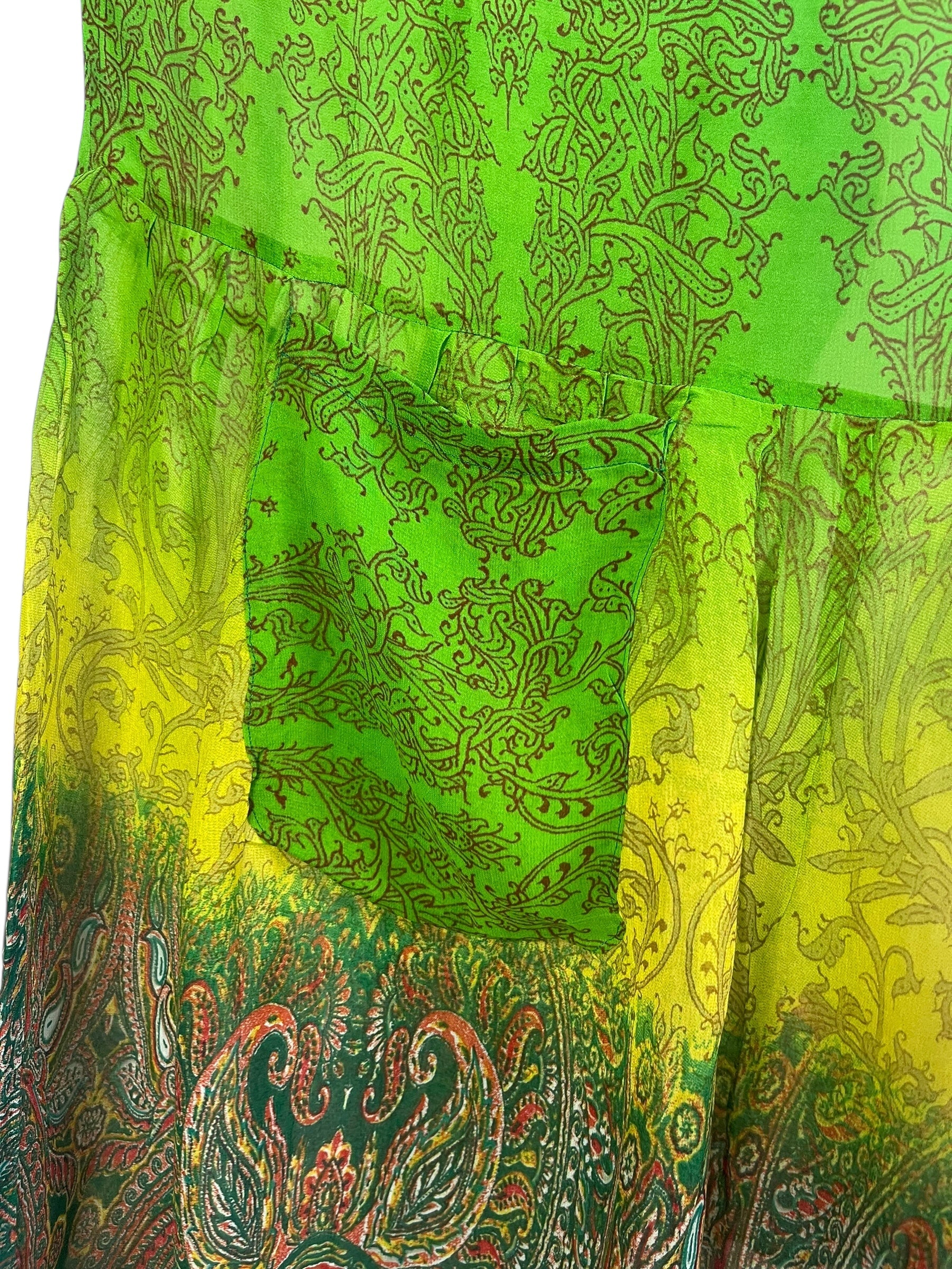 PRG6747 Sheer Avatar Pure Silk Boxy Babydoll Dress