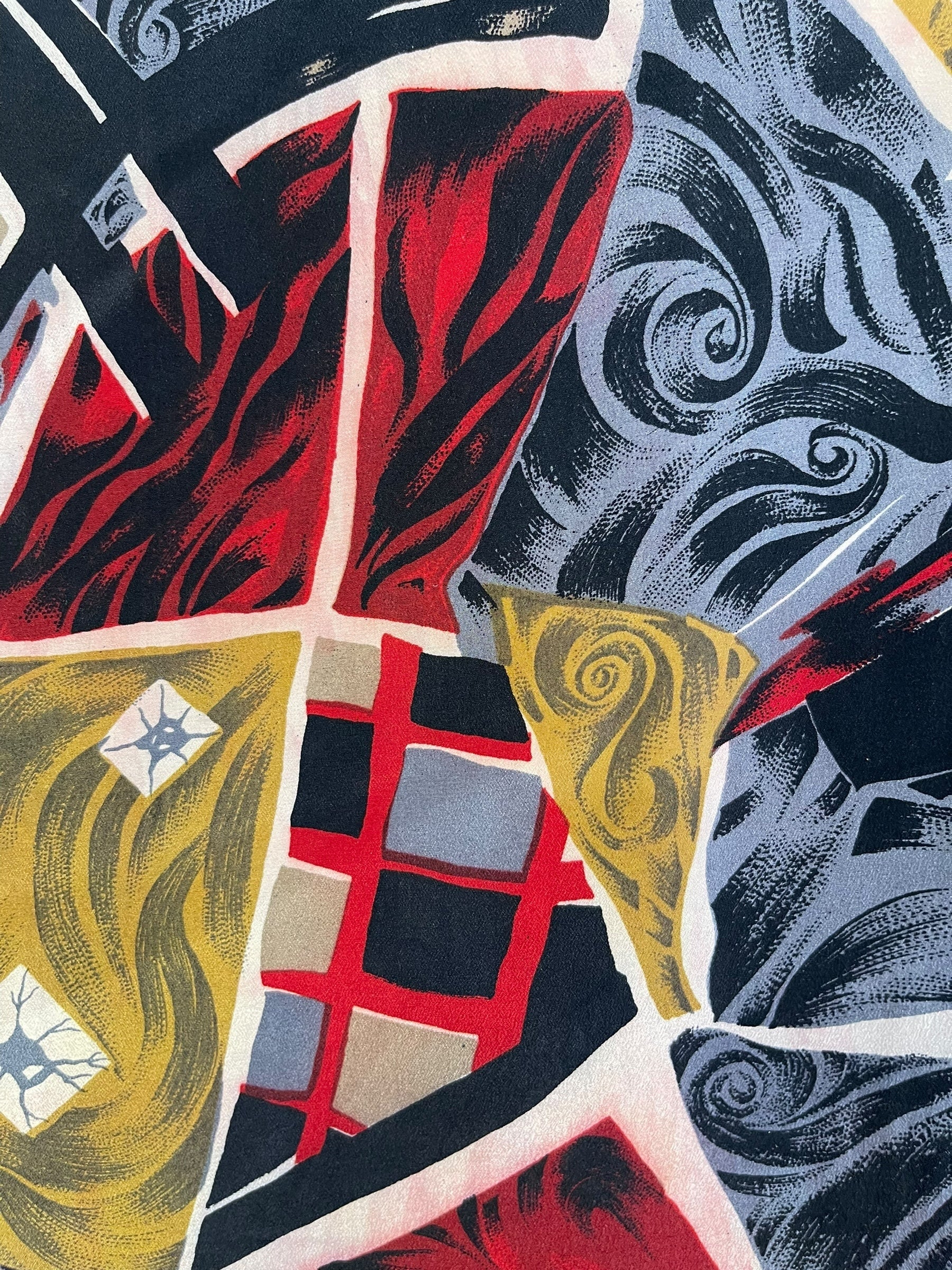 REVOLUTIONHER PRC6909 Avatar Pure Silk Kimono-Sleeved Jacket with Belt