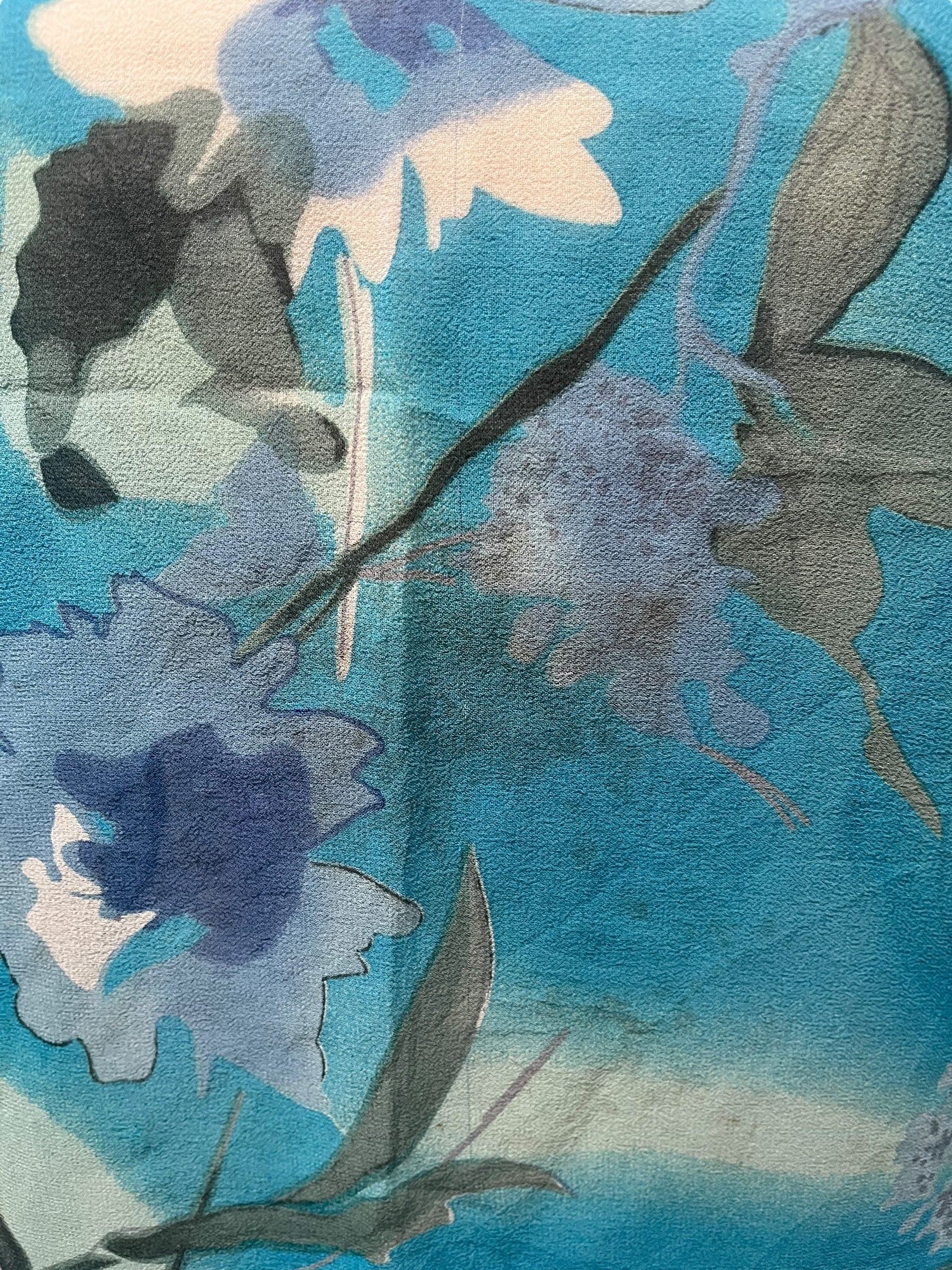 PRG7264 Sheer Wabi Sabi Pure Silk Boxy Top