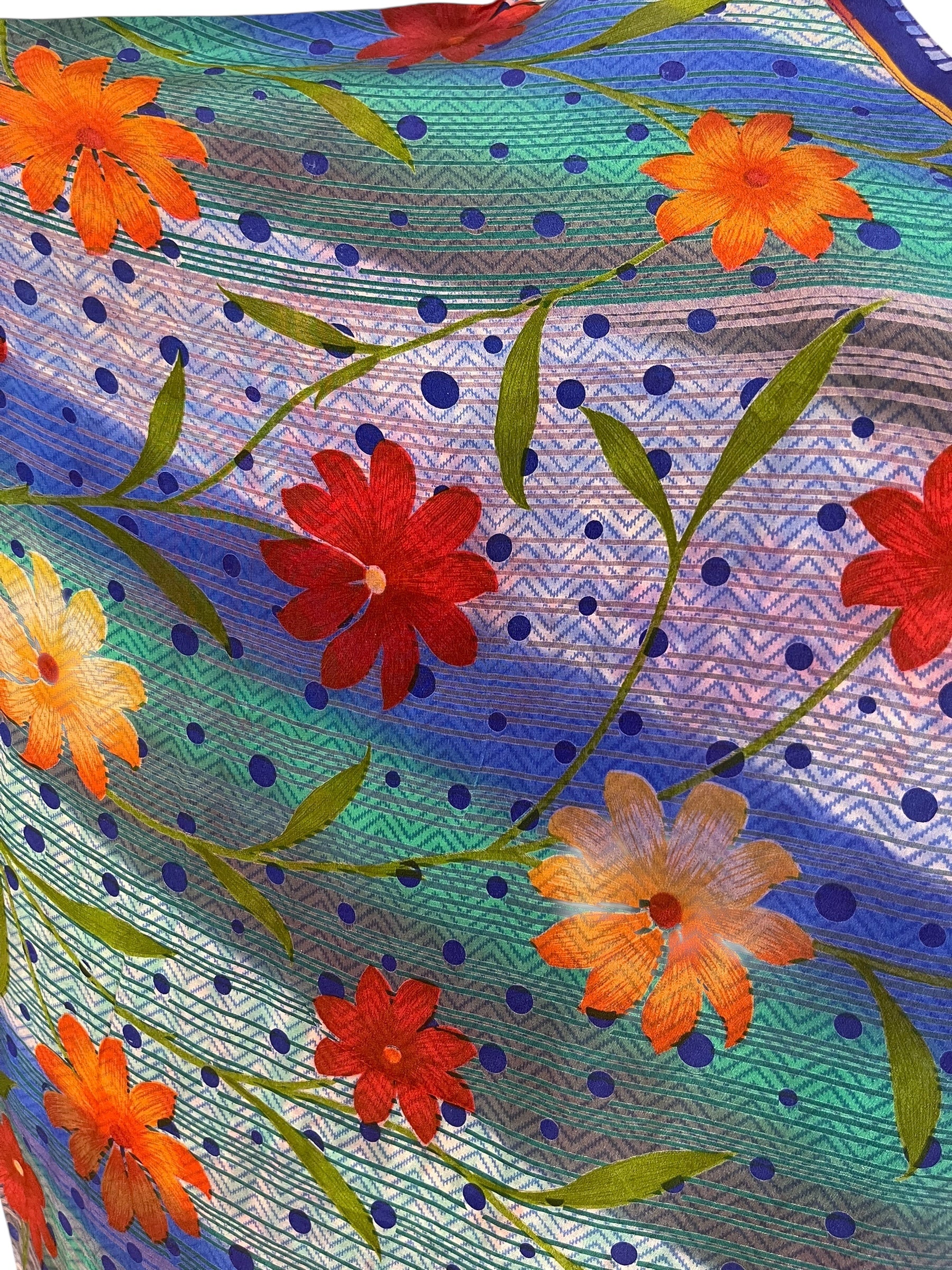 PRC6727 Avatar Pure Silk Midi Length Kaftan