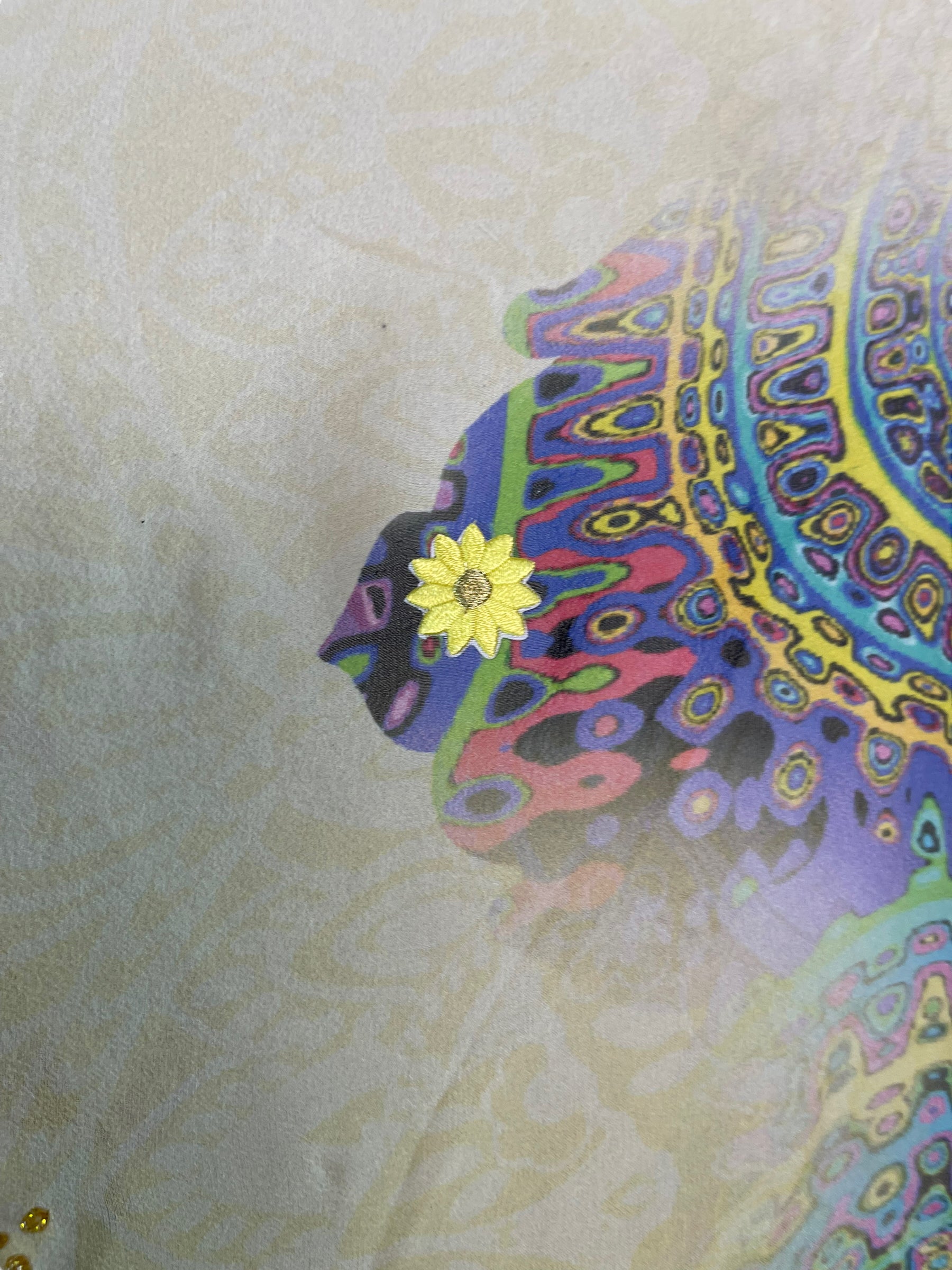 PRG6362 Sheer Avatar Pure Silk Maxi Kaftan