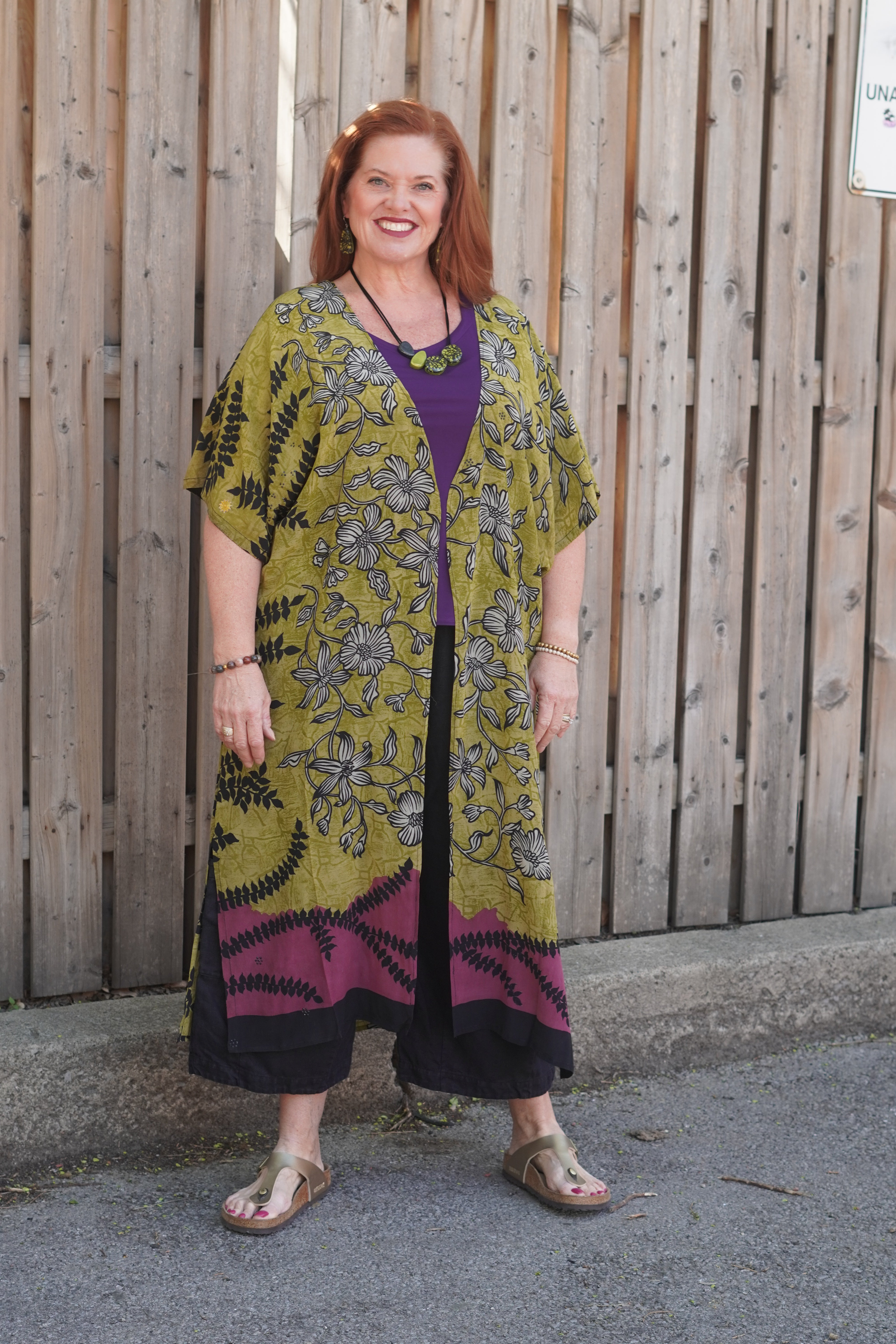 Releases Sunday at 8pm EST PREVIEW PRC8663 Avatar Long Pure Silk Kimono Sleeved Duster with Belt