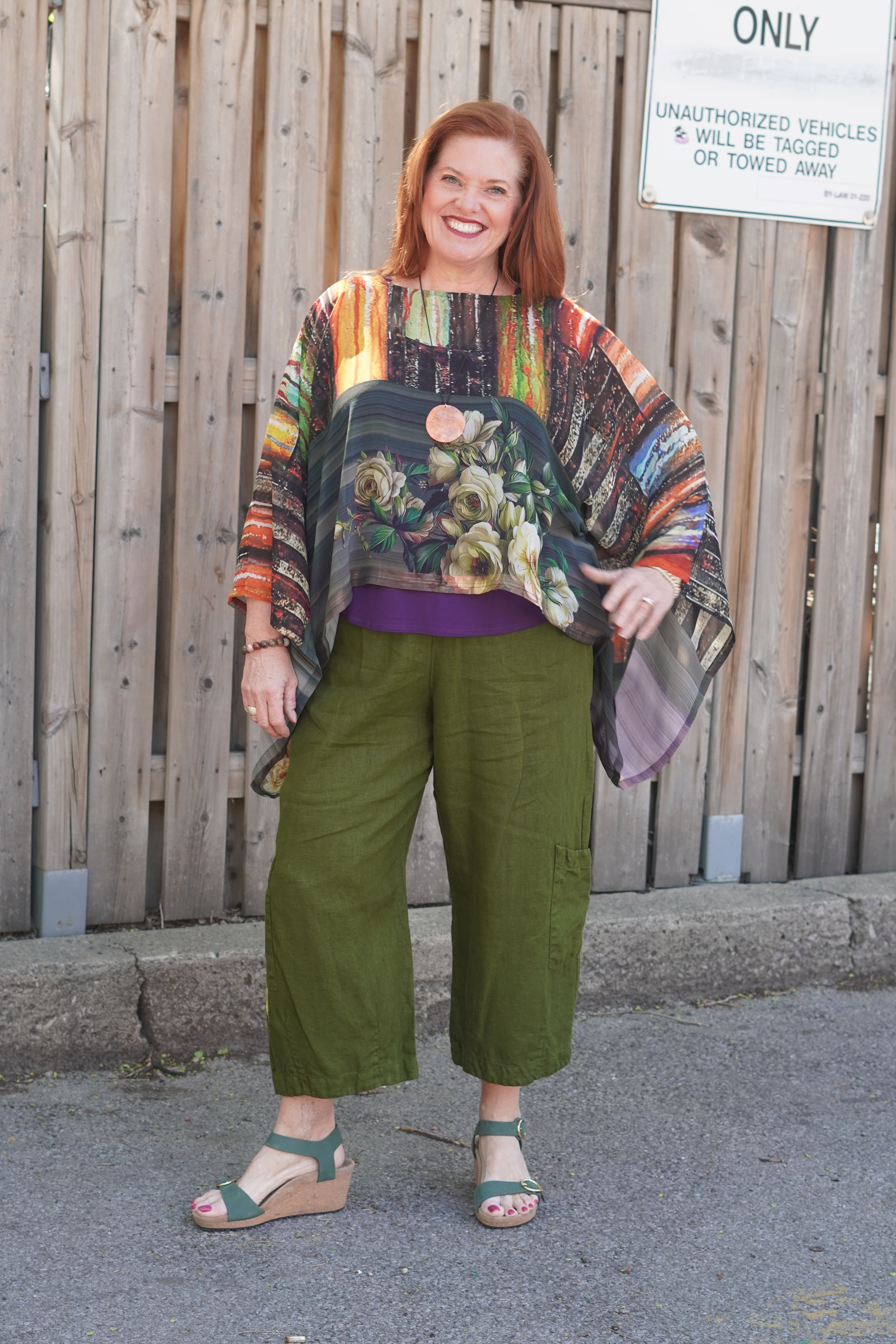 Releases Sunday at 8pm EST PRG9019 Sheer Avatar Pure Silk Kimono-Sleeved Top