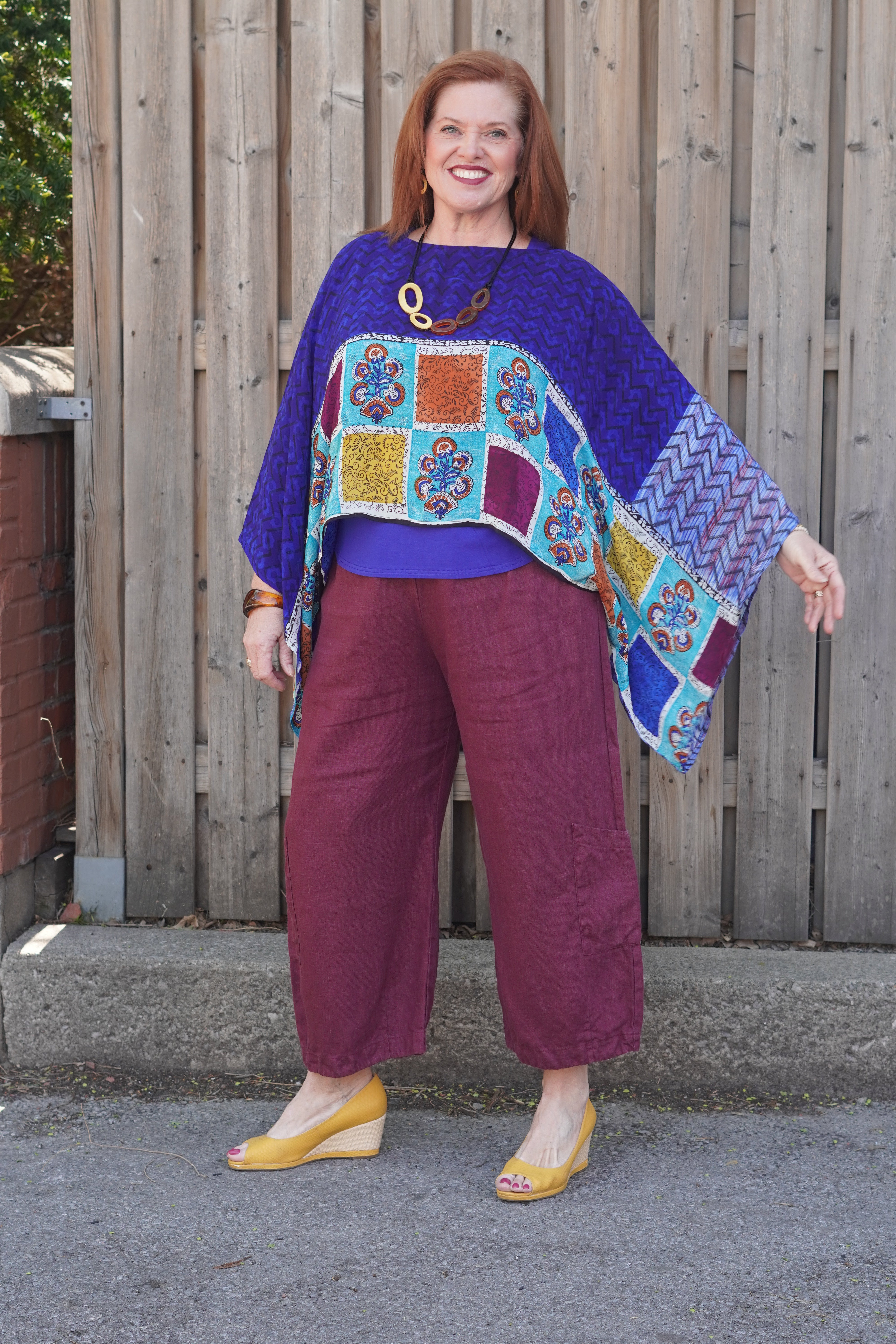 Releases Sunday at 8pm EST PRC9012 Avatar Pure Silk Kimono-Sleeved Top