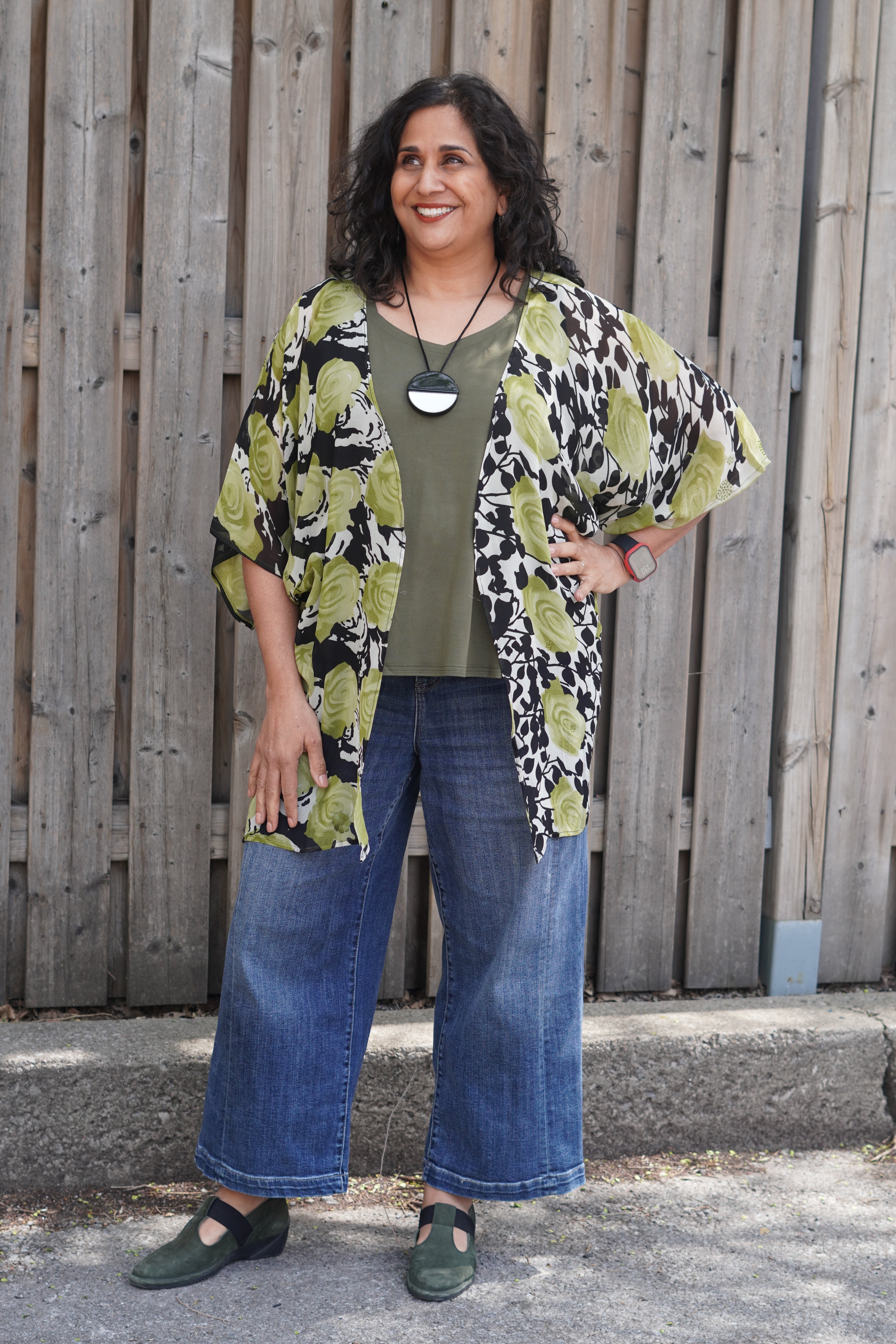 Releases Sunday at 8pm EST PRG9030 Avatar Pure Silk Kimono-Sleeved Jacket with Belt