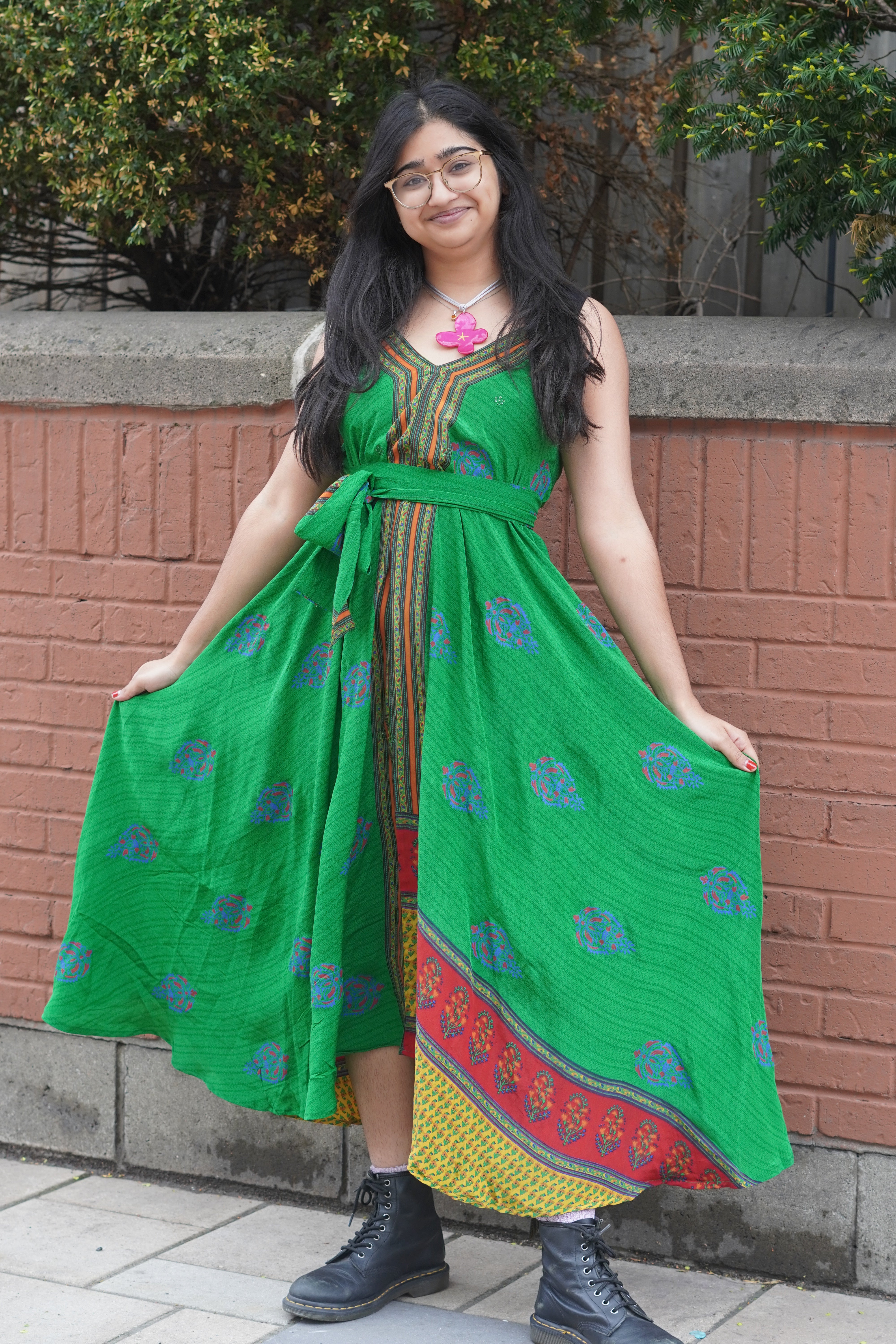 Releases Sunday at 8pm EST PRC8989 Avatar Pure Silk Maxi Dress with Belt