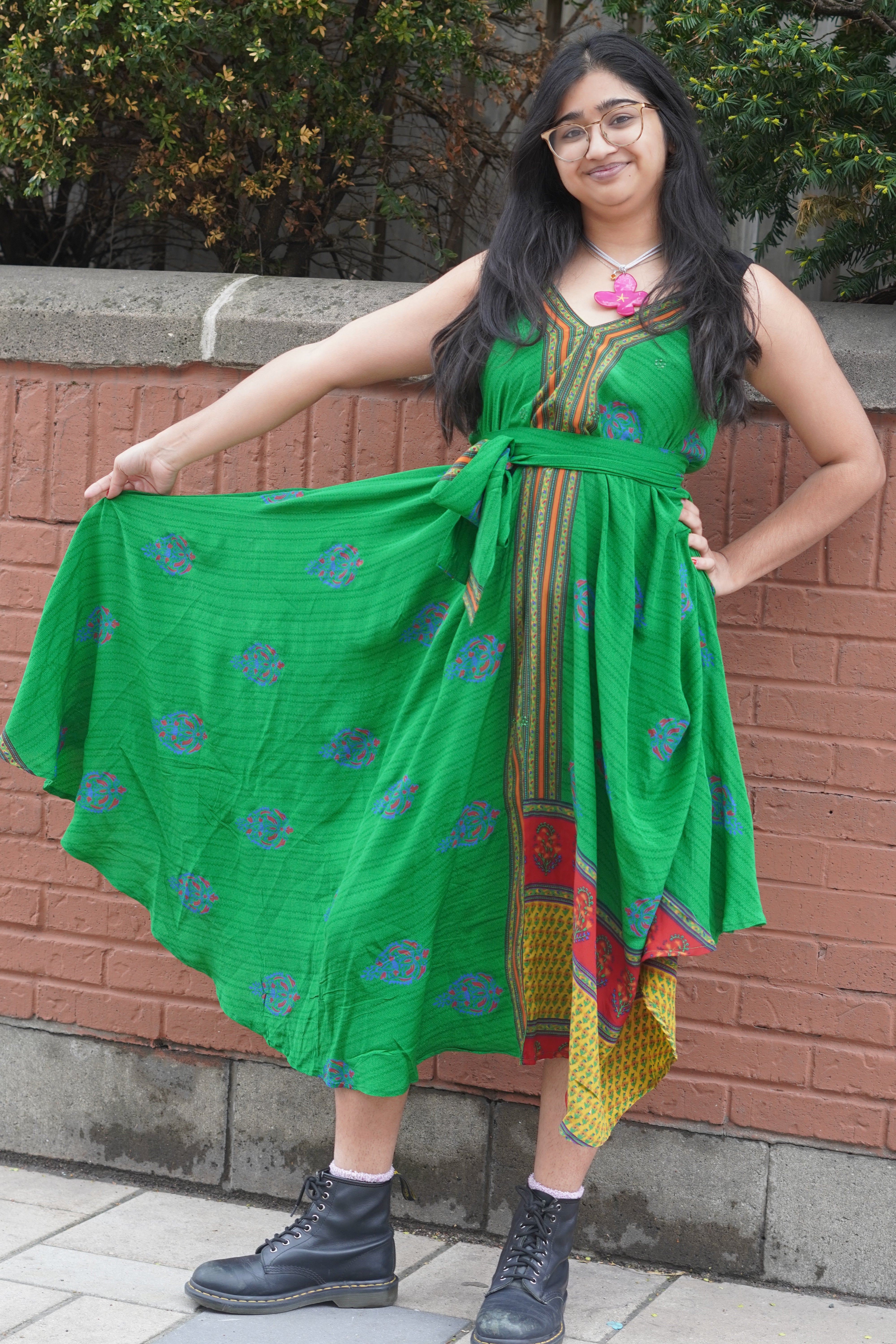 Releases Sunday at 8pm EST PRC8989 Avatar Pure Silk Maxi Dress with Belt