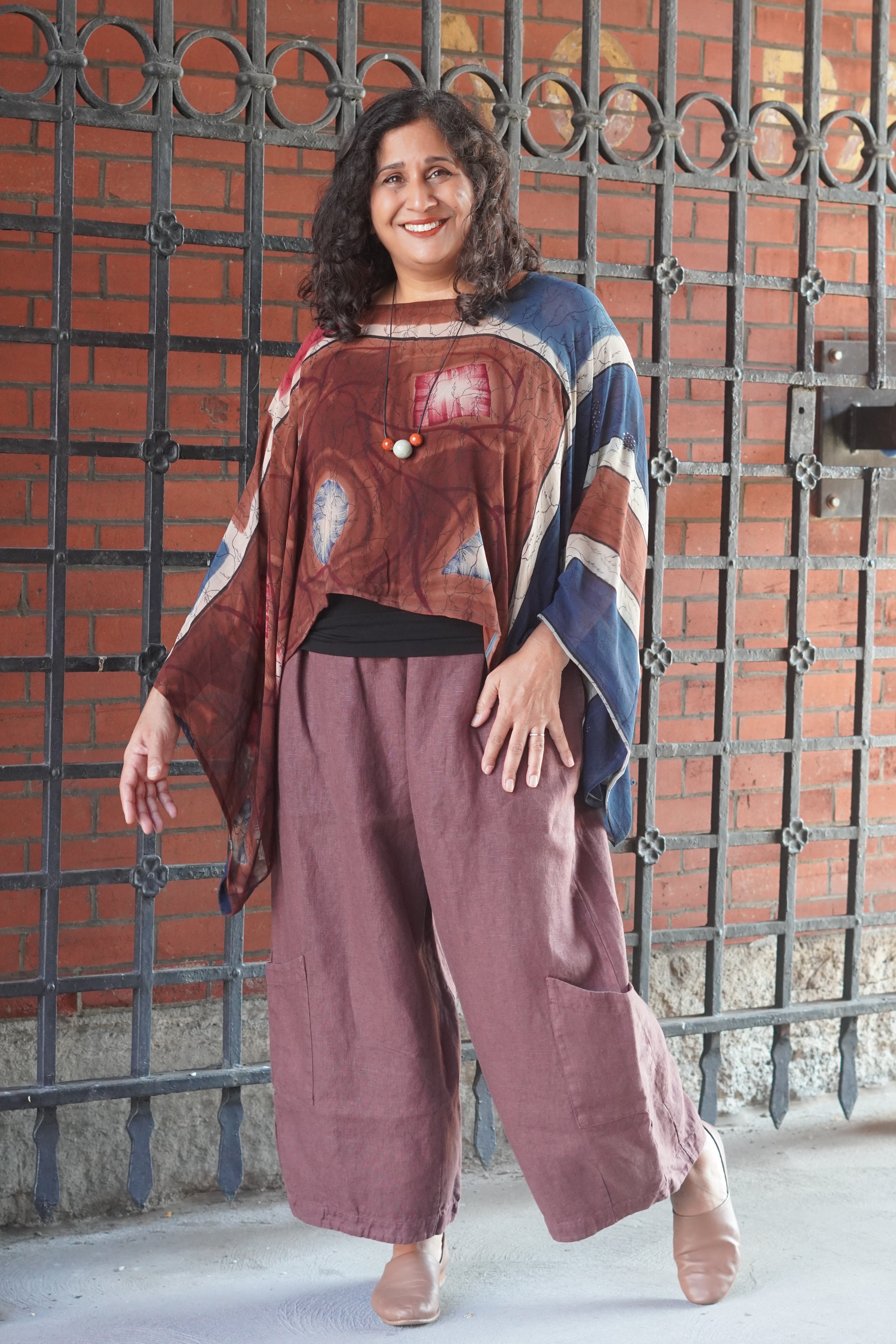 Vinaigrette Fall 2025 Bryn Walker Heavy Linen Casbah Pants