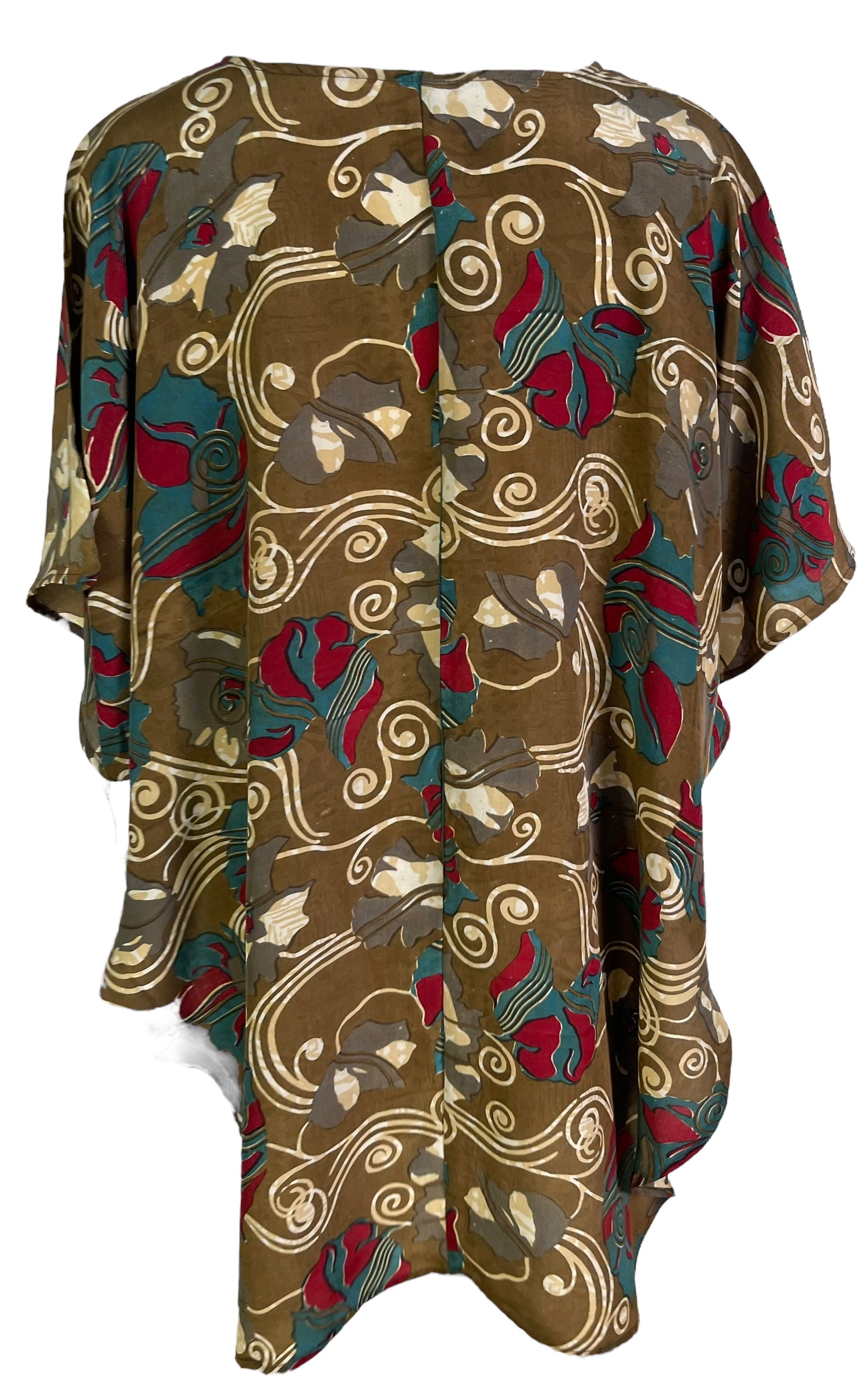 PRC6691 Avatar Pure Silk Waterfall Top