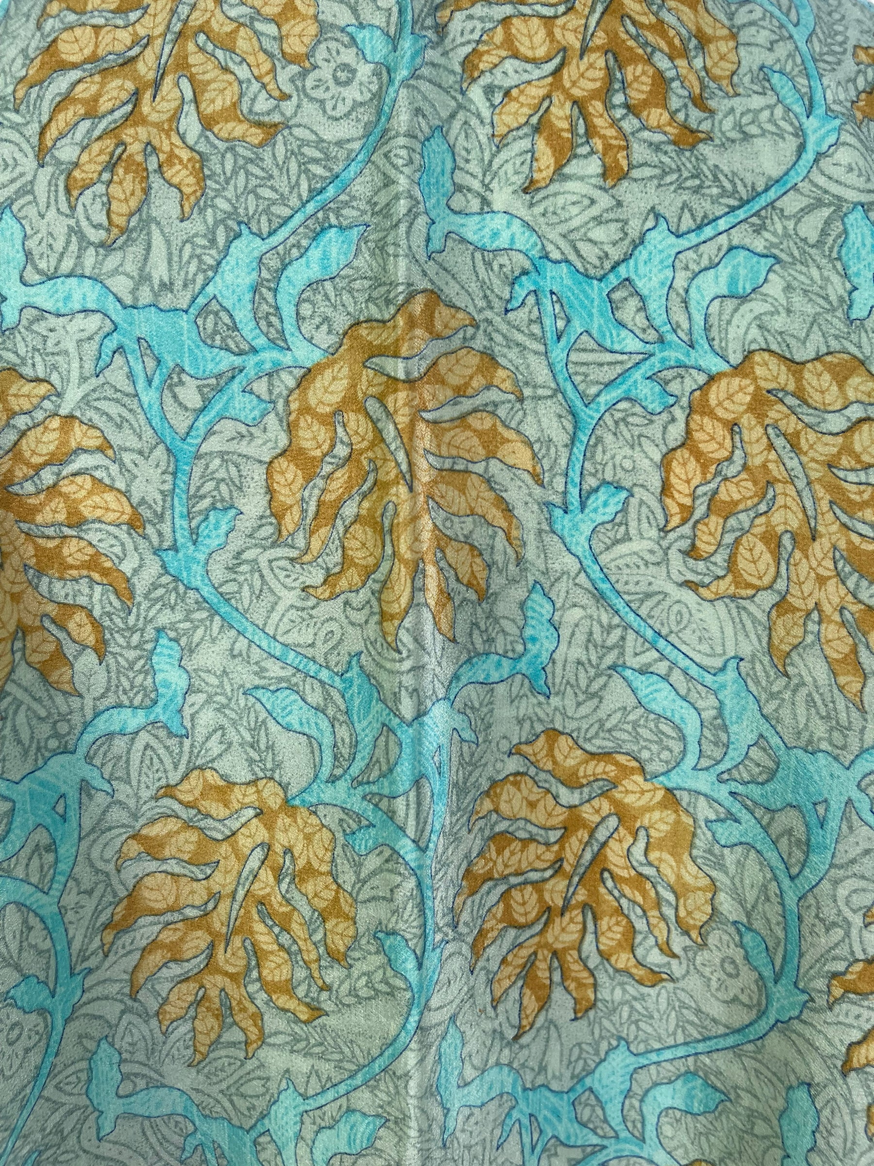 REVOLUTIONHER PRC6536 Avatar Pure Silk Kimono-Sleeved Top