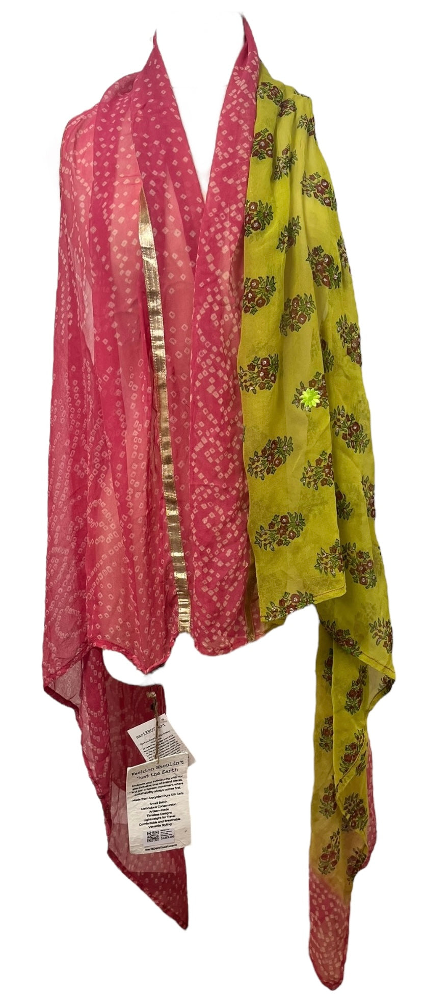 PCH7442 Sheer Chiffon Avatar Pure Silk Versatile Vest