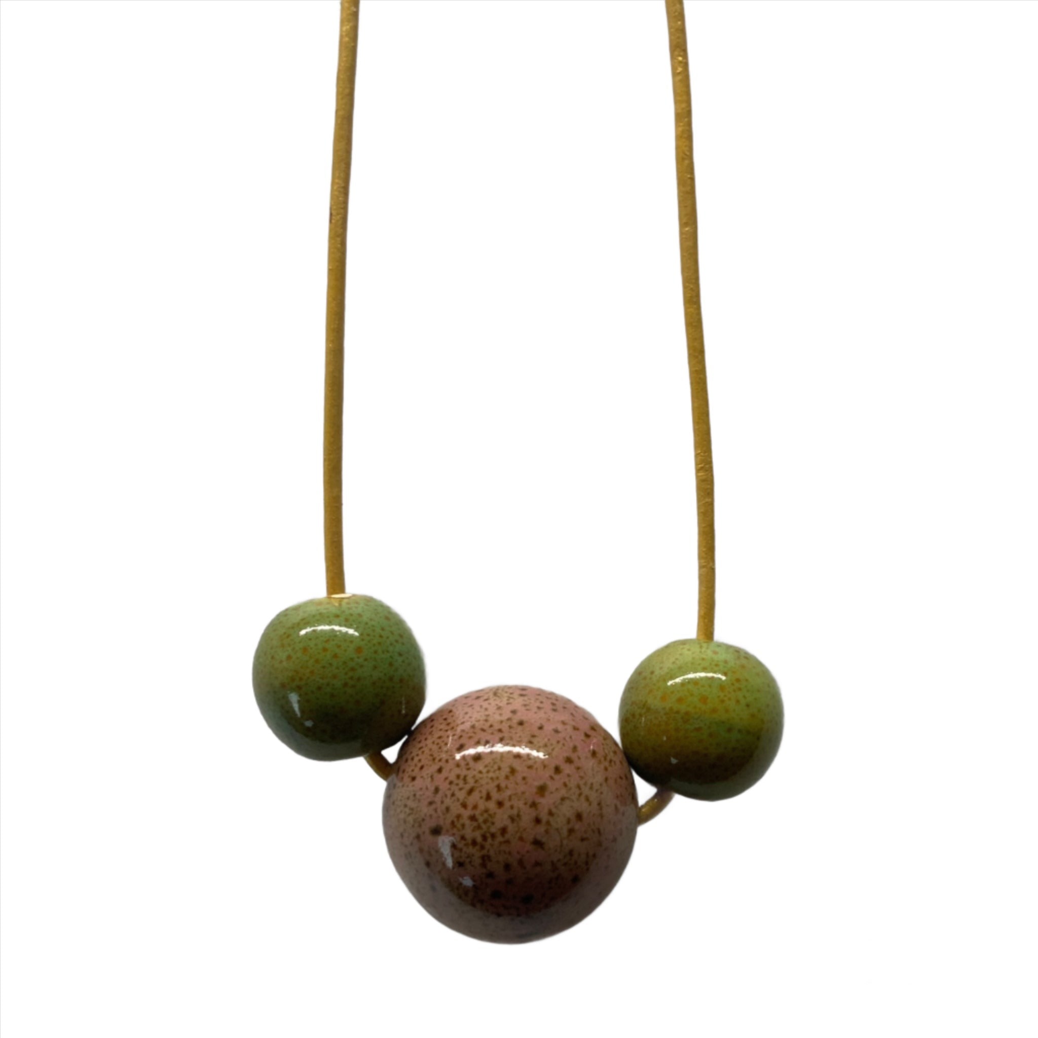 Artisan Made Long Beaded Necklace - sariKNOTsari ladies fashion bryn walker sorry not sorry linen Hamilton sustainable fashion Hamilton Fair trade Ethical Artisan made Zero waste Dresses Slow Fashion Handmade GTA Toronto Copper Pure Vacation Holiday silk handmade pure silk travel clothing hamilton vacation cruise resort bathing suit bathingsuit vacation etsy silk clothing gifts gift dress top pants linen bryn walker