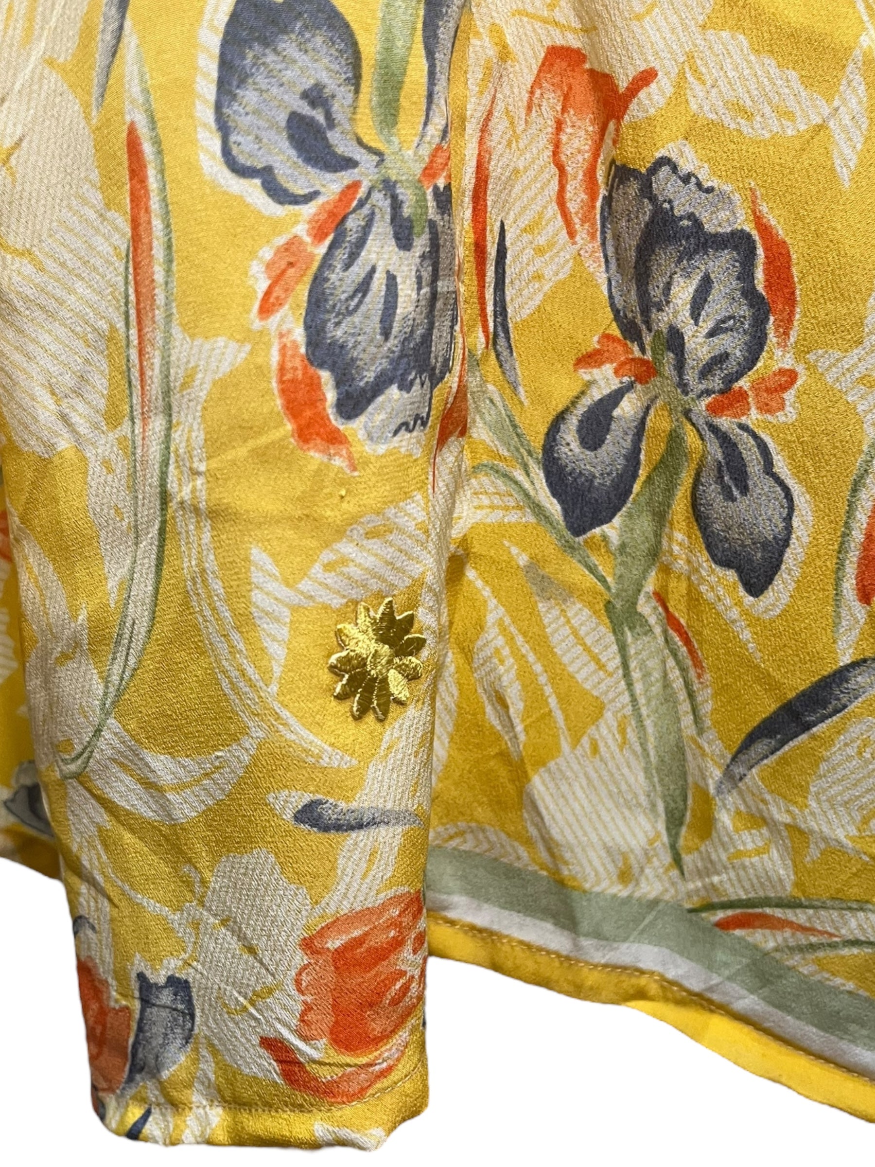 PRC7562 Avatar Pure Silk Waterfall Top