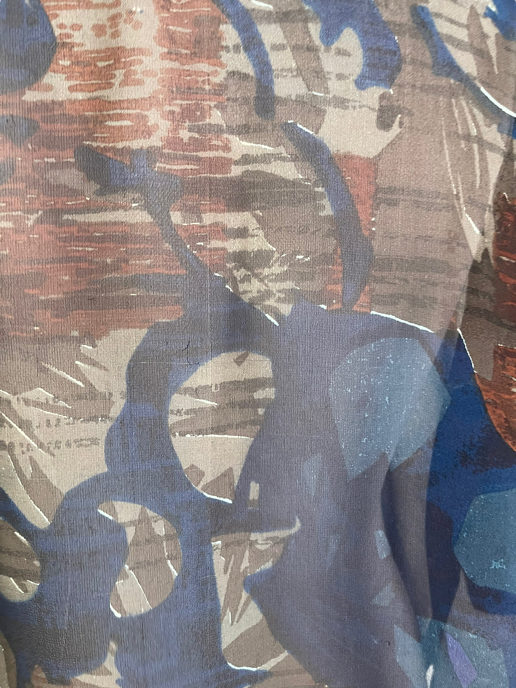 PRG6520 Sheer Wabi Sabi Pure Silk Side Slit Top