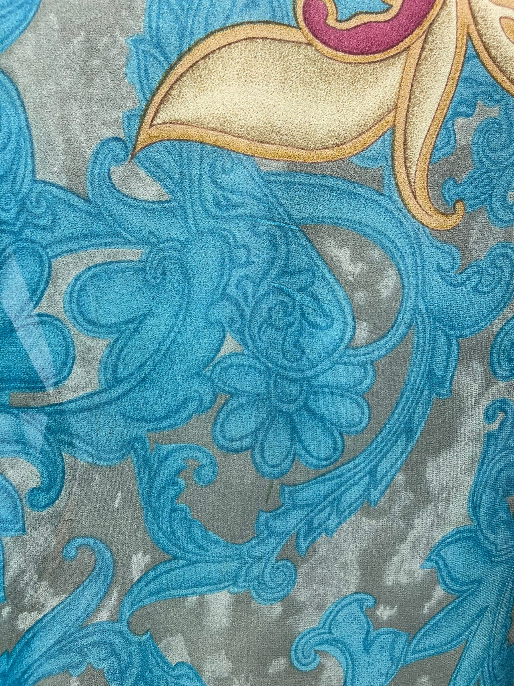 FINAL SALE PRG3966 Sheer Avatar Pure Silk Boxy Top