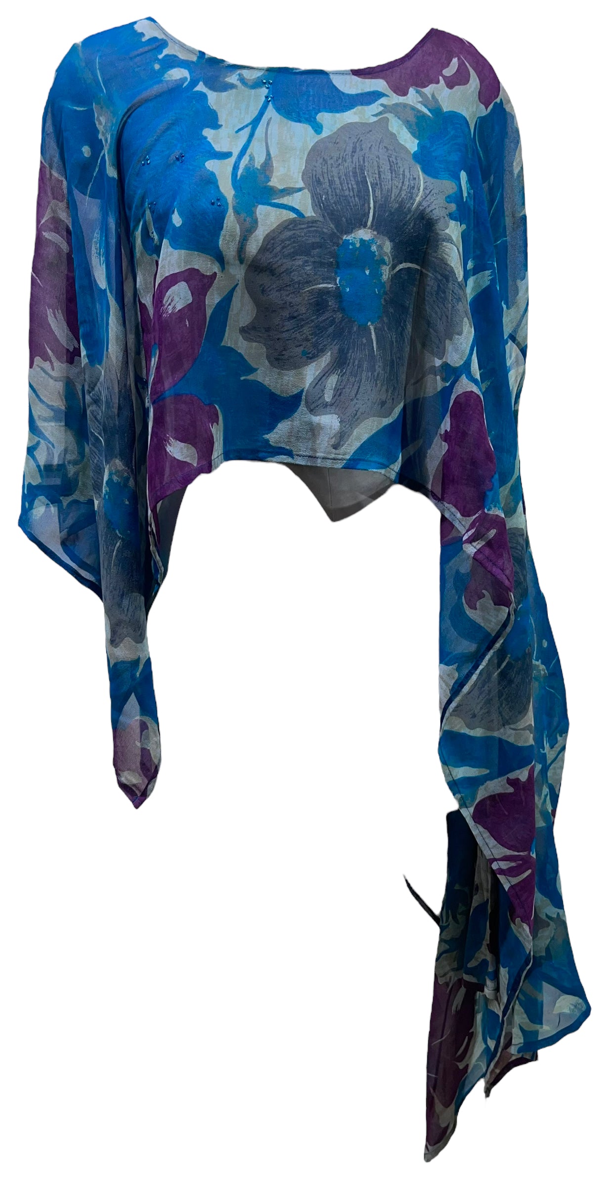 REVOLUTIONHER PRG5319 Sheer Avatar Pure Silk Versatile Vest