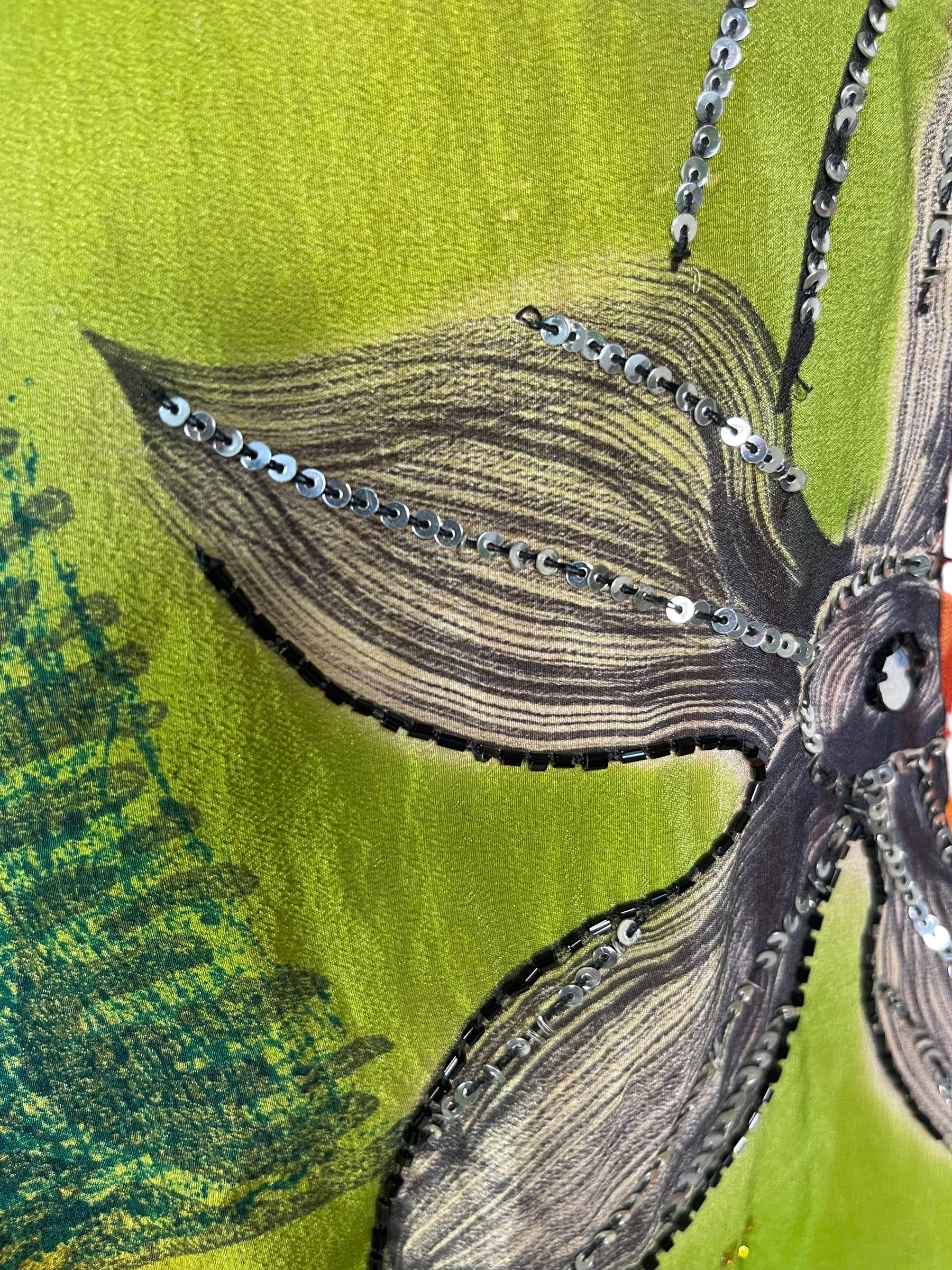 REVOLUTIONHER PRC6530 Avatar Pure Silk Self Pocket Tunic Dress