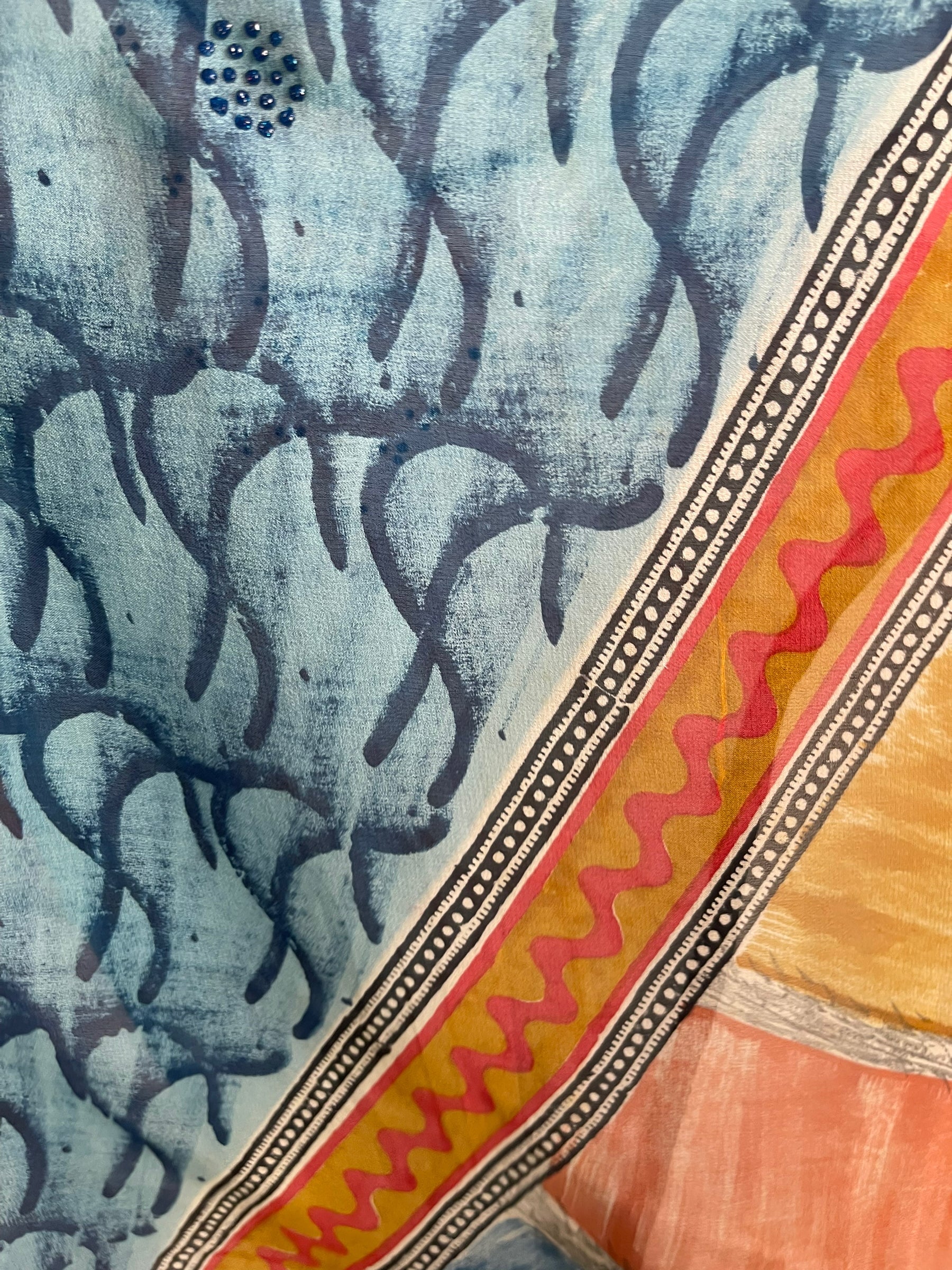 LADY LUCK PRG6484 Sheer Avatar Pure Silk Versatile Vest