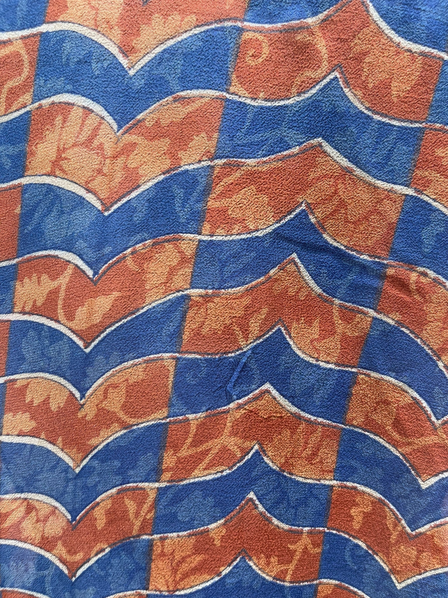 FINAL SALE PRG5583 Sheer Avatar Pure Silk Boxy Babydoll Dress