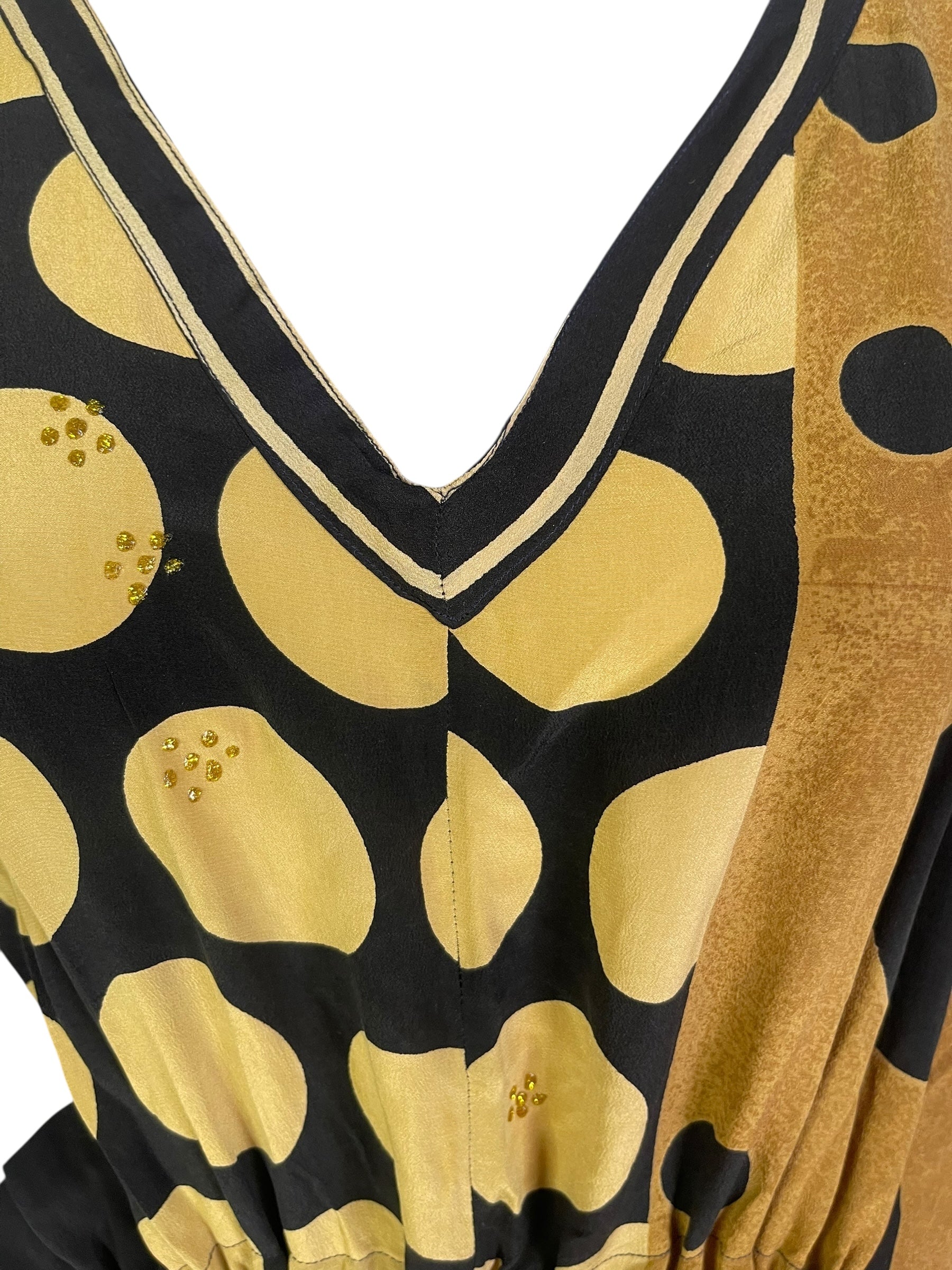 DEEANNS PRC6769 Avatar Pure Silk Maxi Kaftan