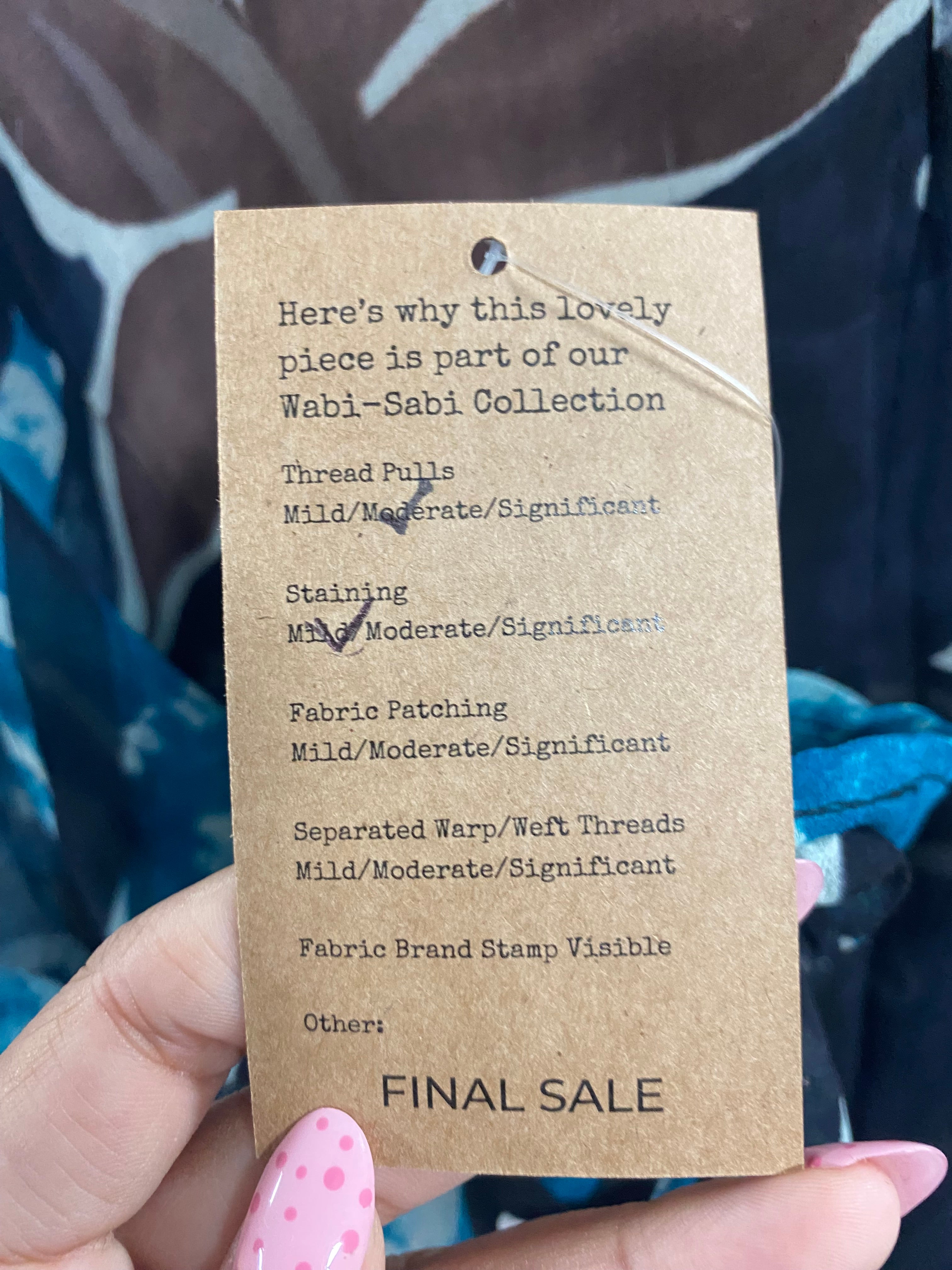 PRG7057 Sheer Wabi Sabi Pure Silk Waterfall Top