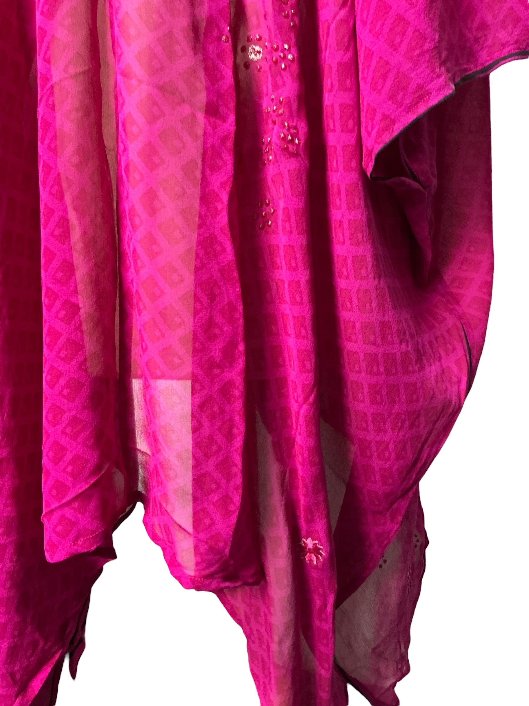 PRG7271 Sheer Avatar Pure Silk Cardigan