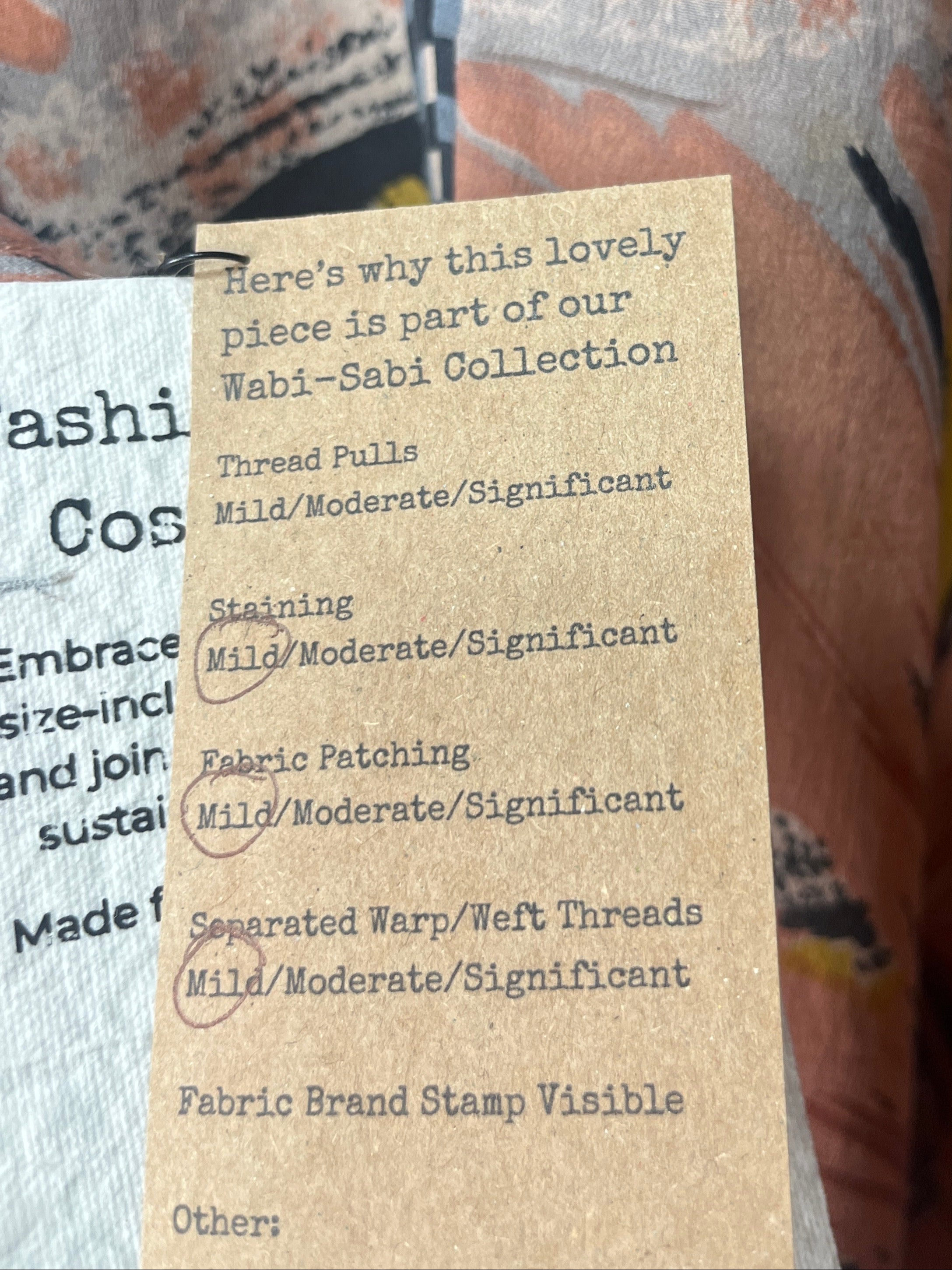 PRC6985 Wabi Sabi Pure Silk Waterfall Top