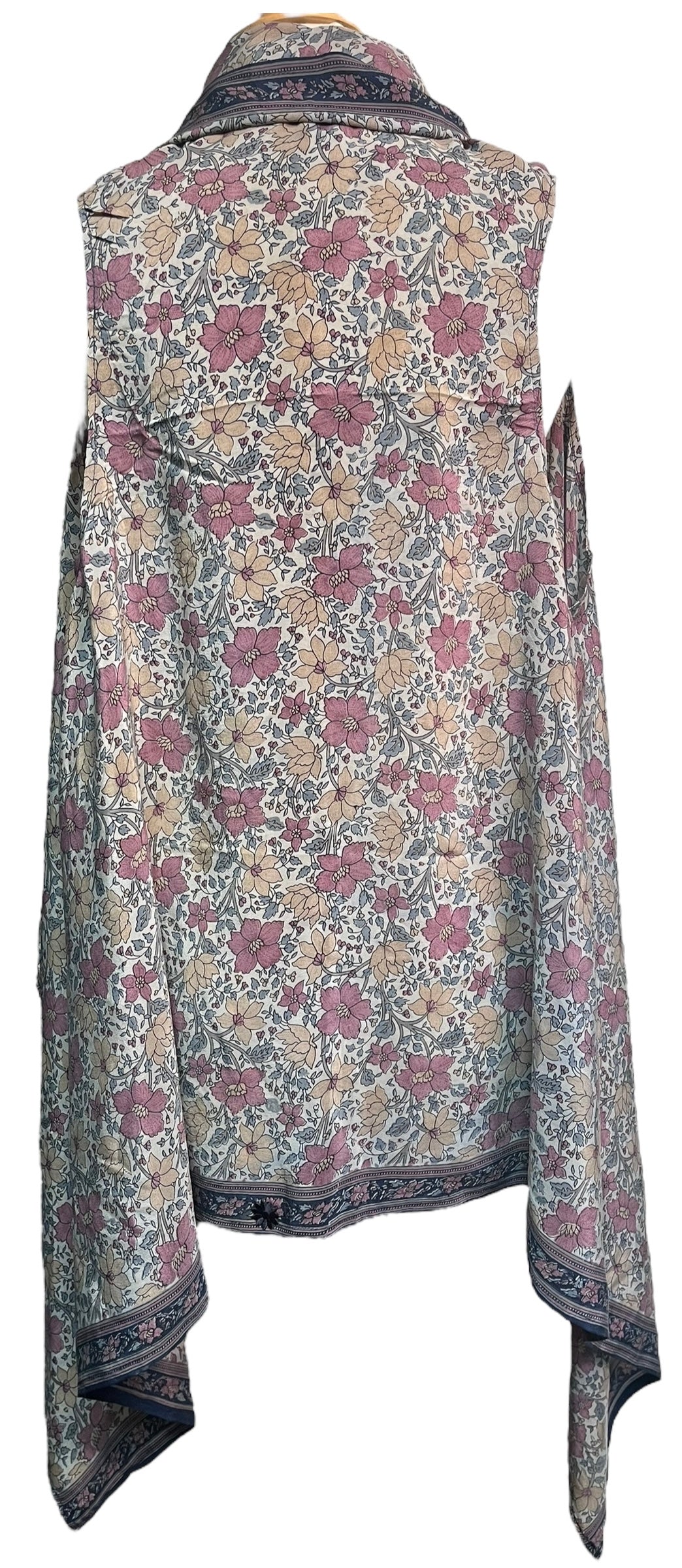 PRC7455 Wabi Sabi Pure Silk Versatile Vest