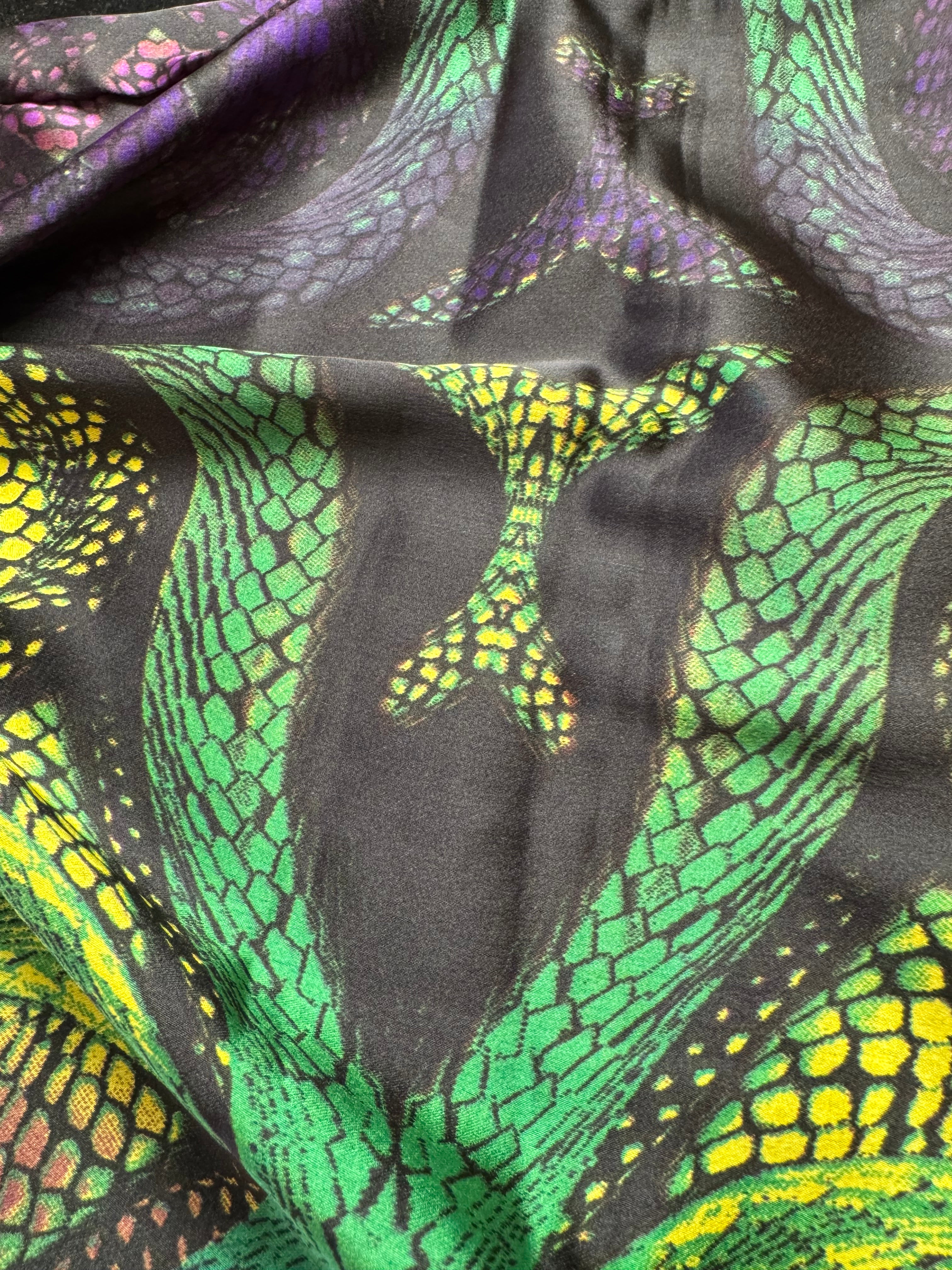Slither Upcycled Pure Silk Satin Pillowcase