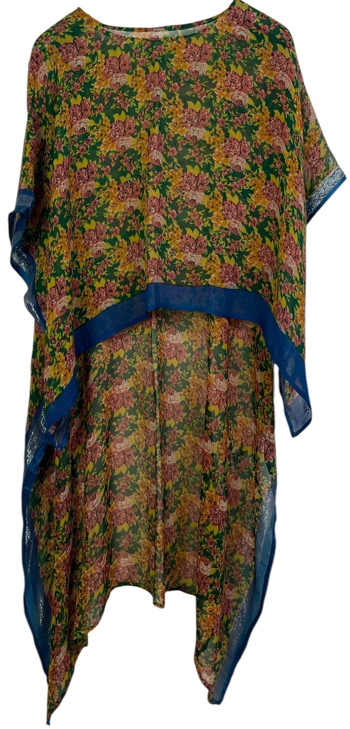 PRG6899 Sheer Avatar Pure Silk Hi Lo Top