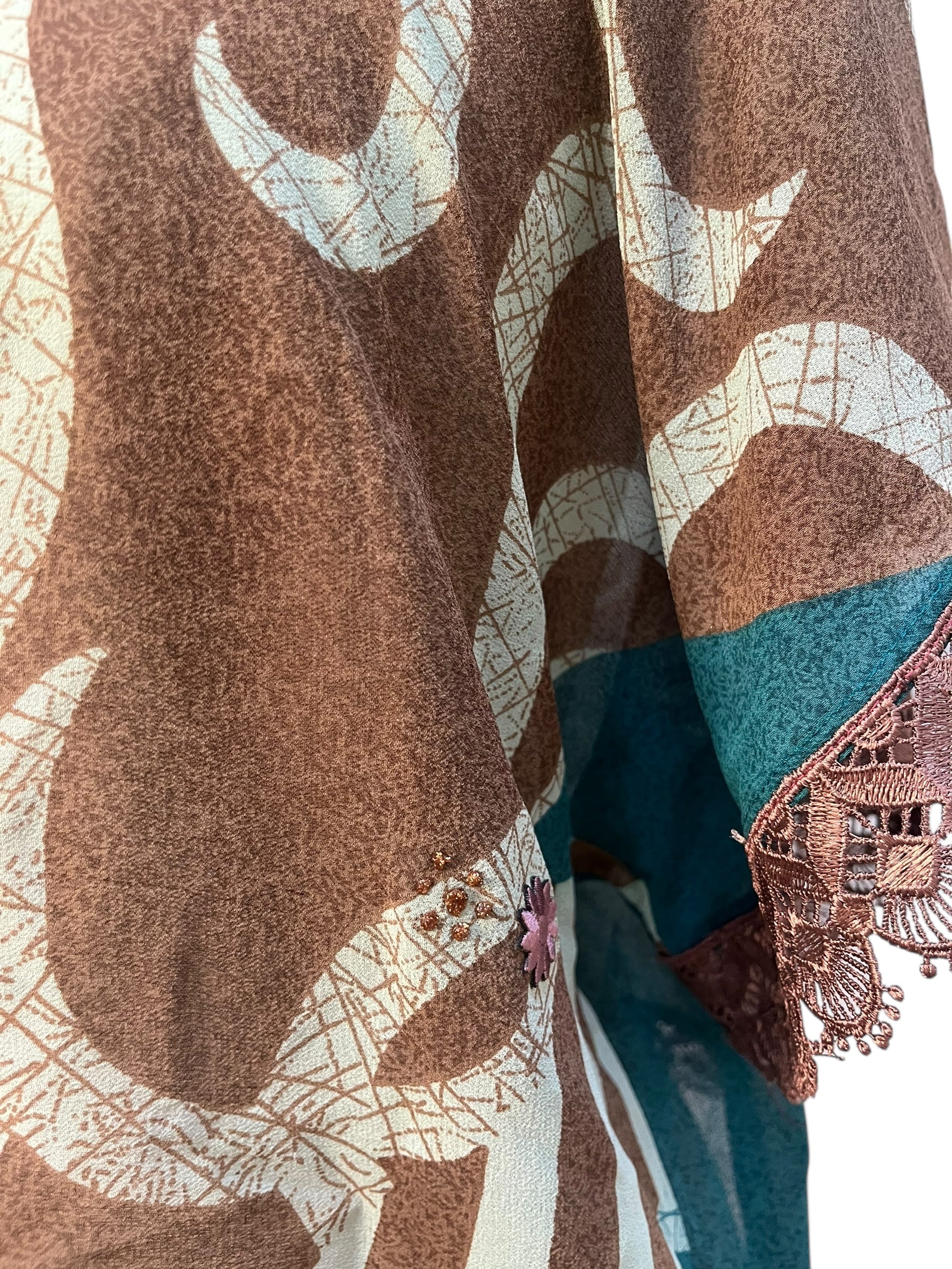 PRG6147 Avatar Pure Silk Boxy Top