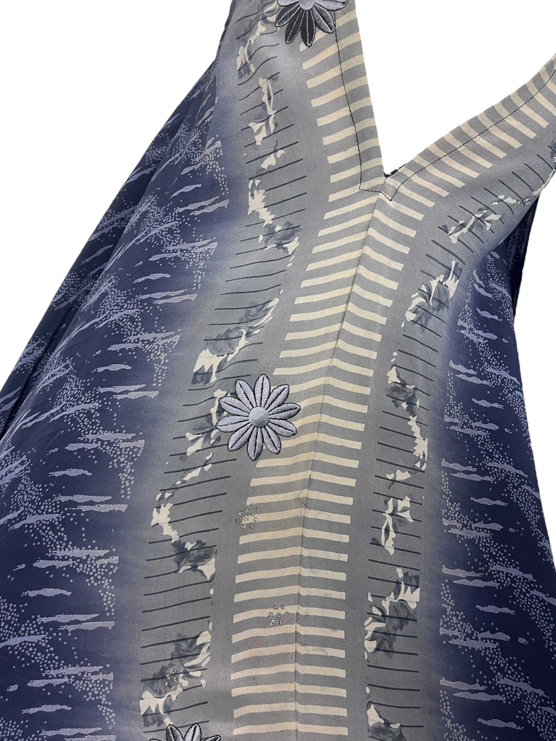 PRC4361 Wabi Sabi Pure Silk Maxi Dress with Belt