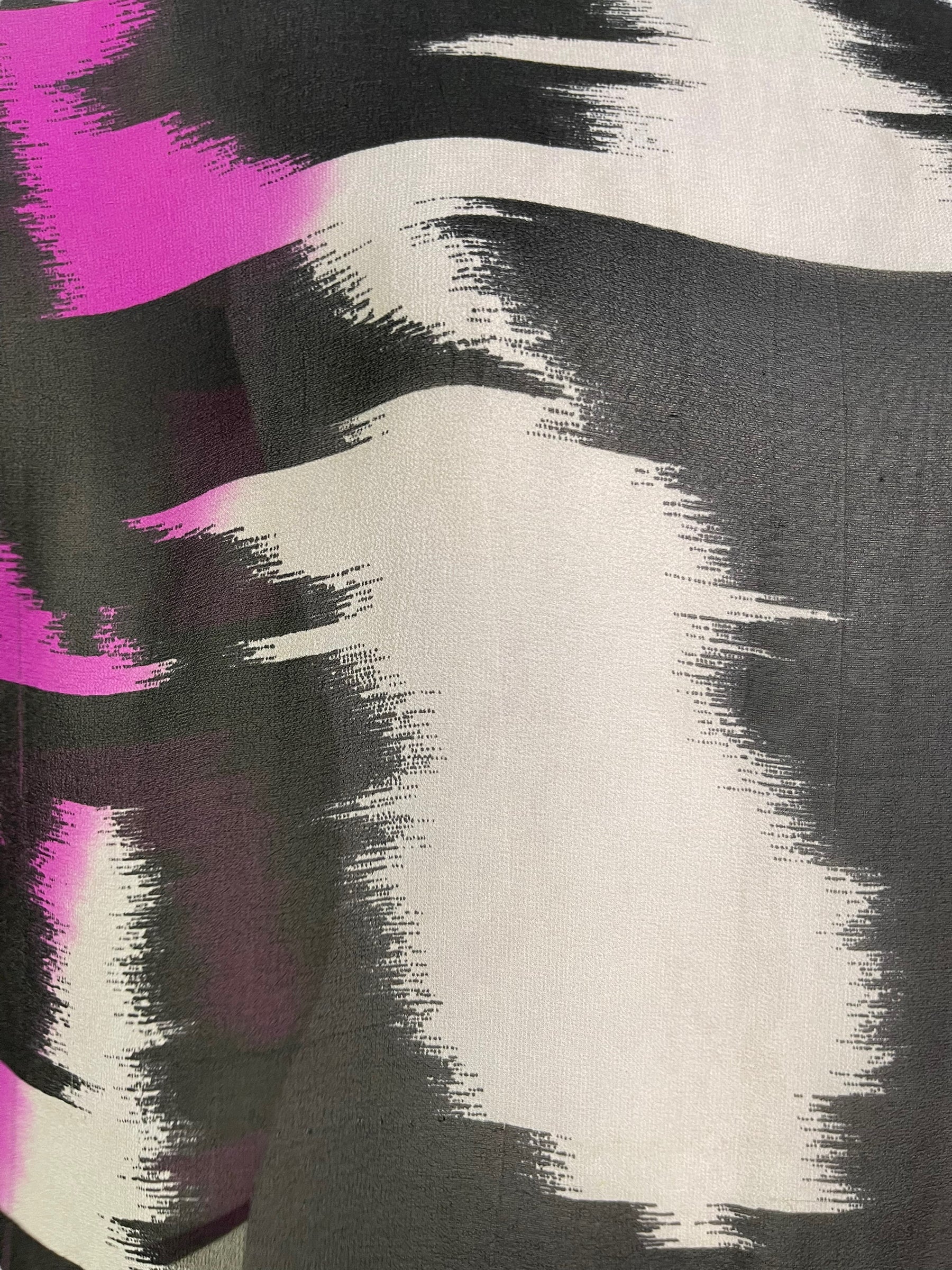 PRG6128 Sheer Wabi Sabi Pure Silk Boxy Top