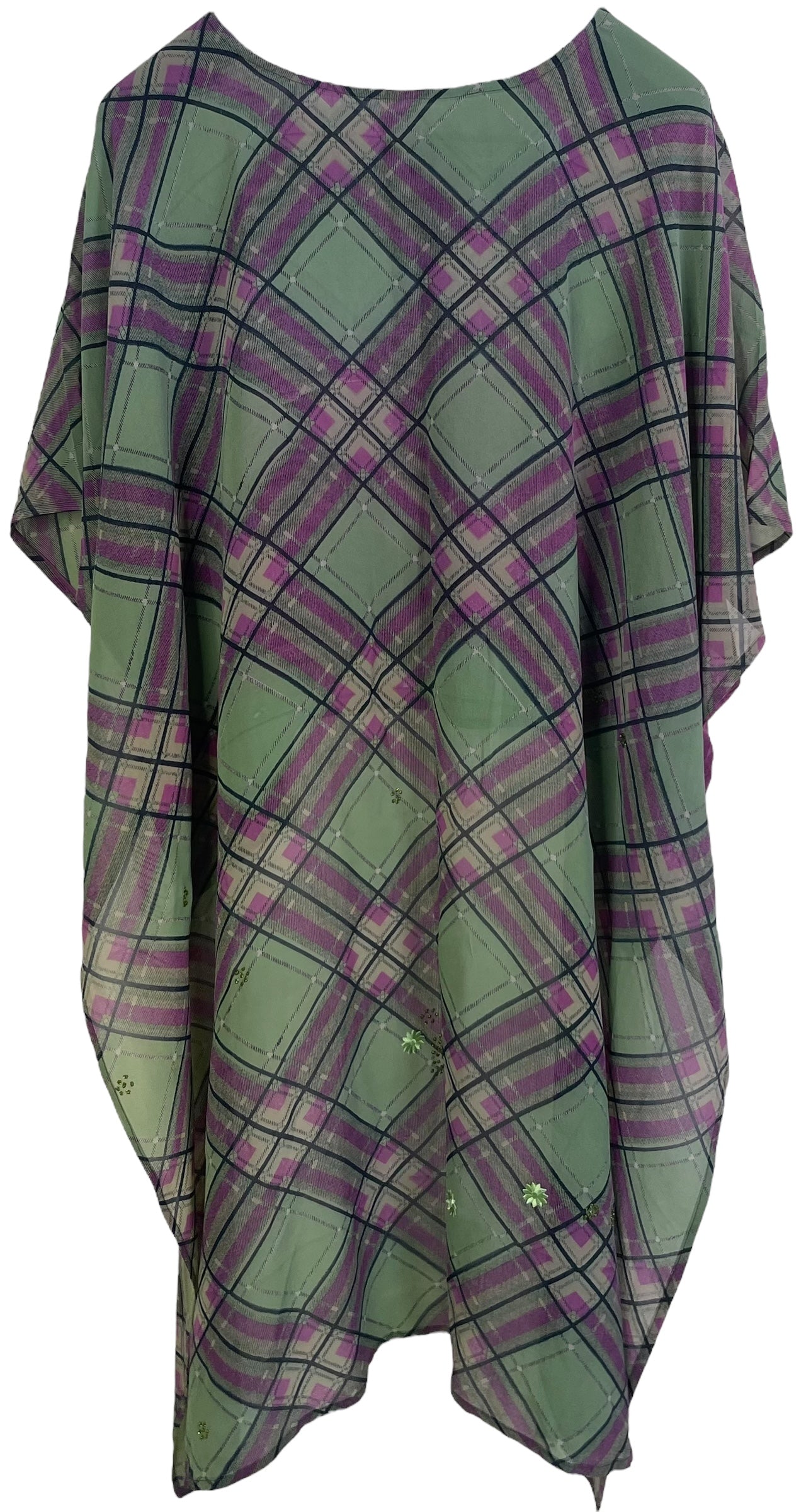 PRG6929 Sheer Wabi Sabi Pure Silk Hi Lo Top