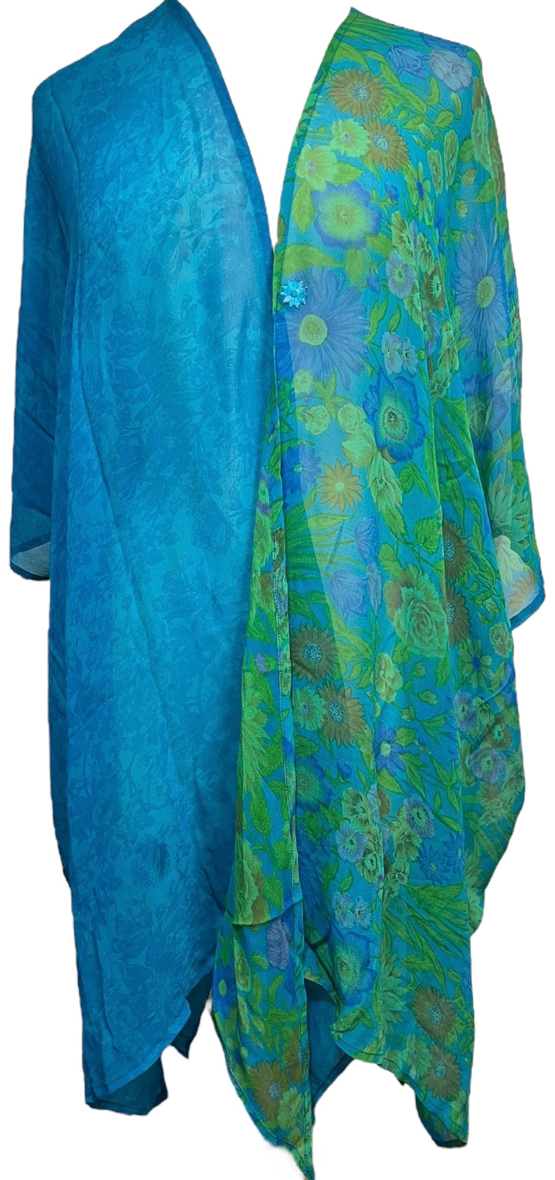 PRG7565 Sheer Wabi Sabi Pure Silk Cardigan