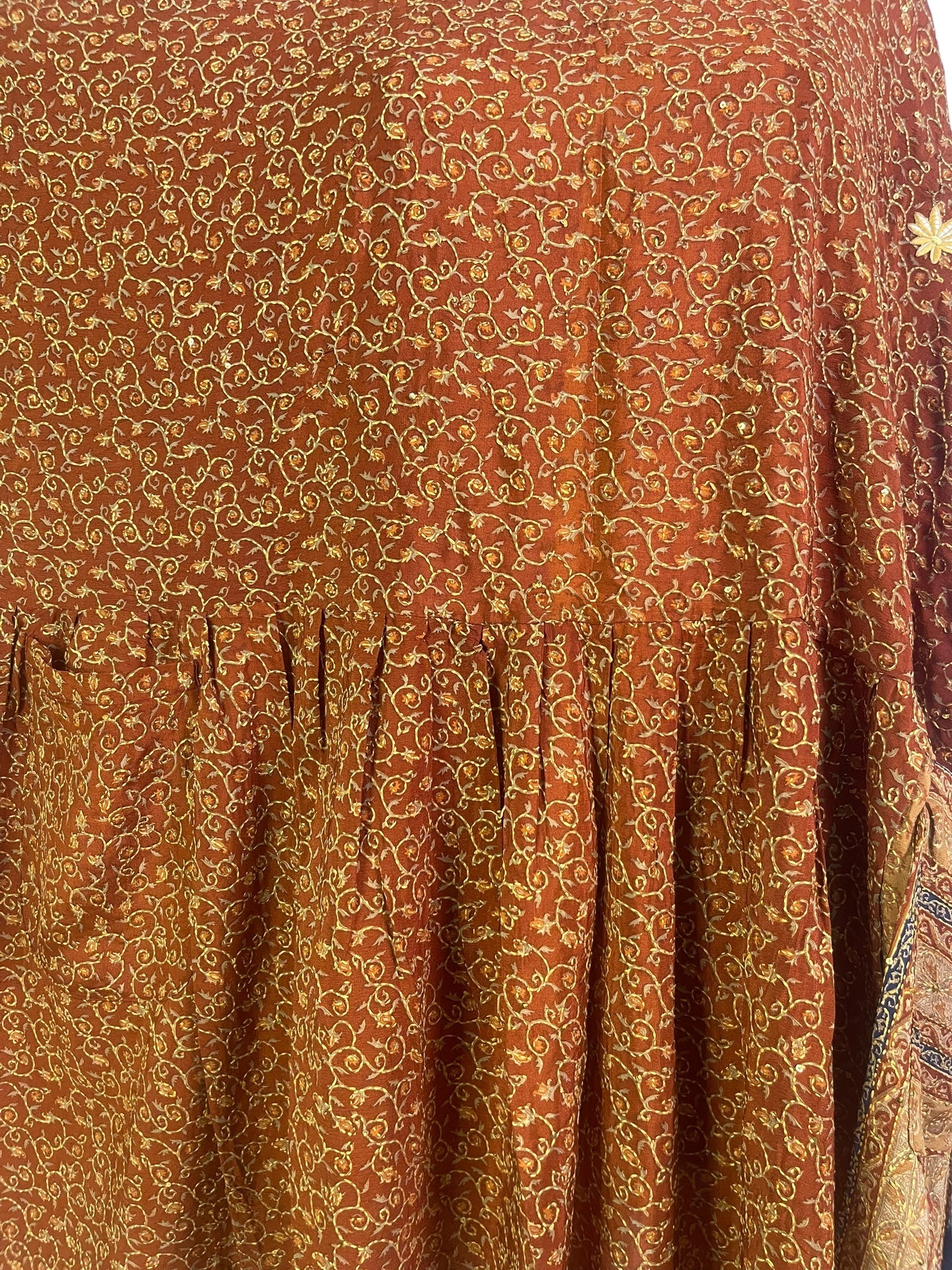 PRC3776 Avatar Pure Silk Boxy Babydoll Dress