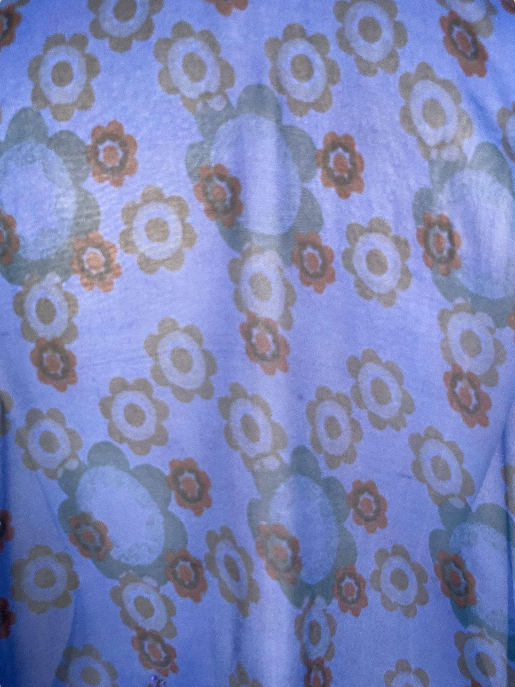 DEEANNS PRG6438 Sheer Avatar Pure Silk Capelet Poncho